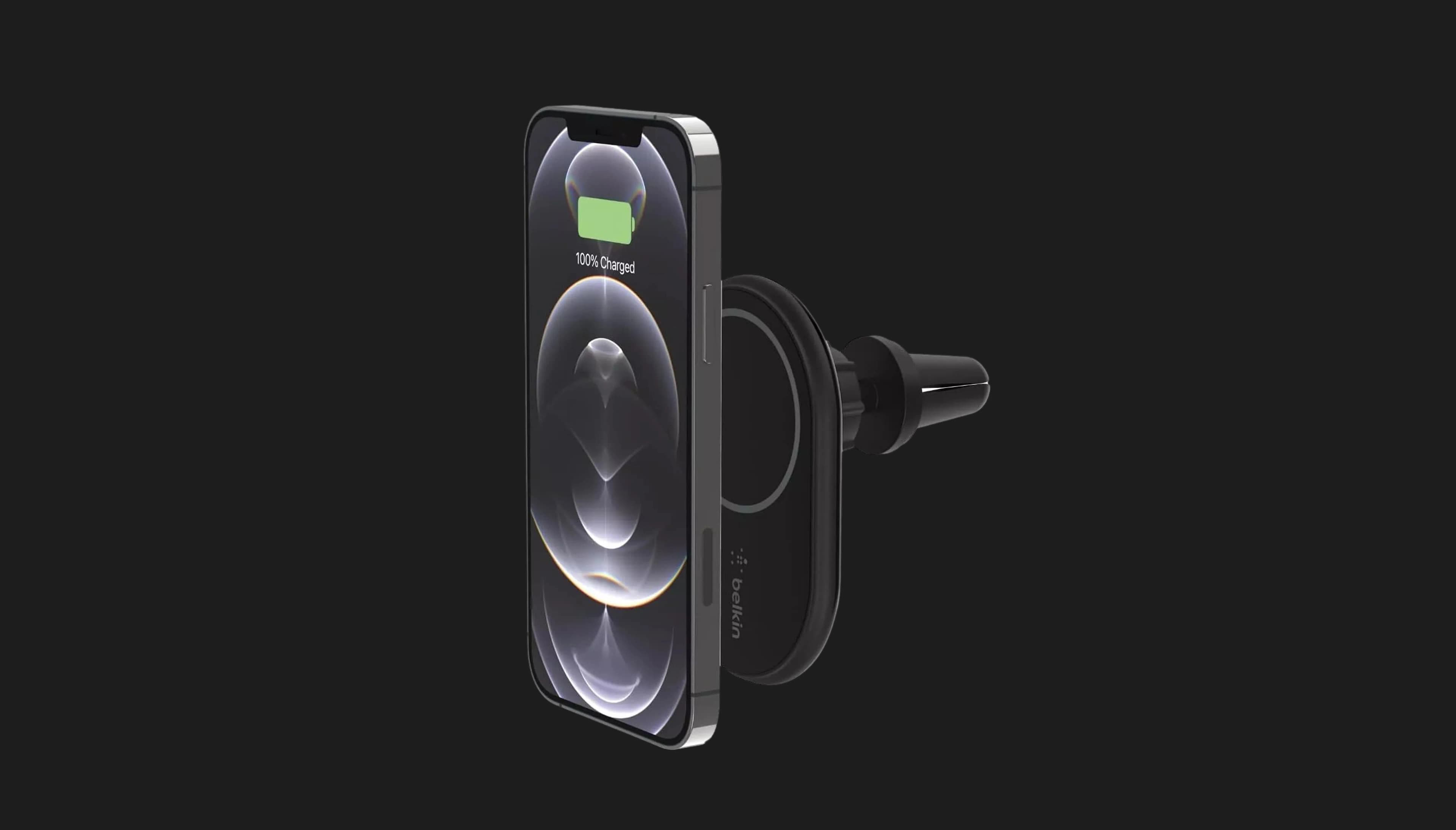 Автодержатель Belkin Car Mount Magnetic Charging Qi