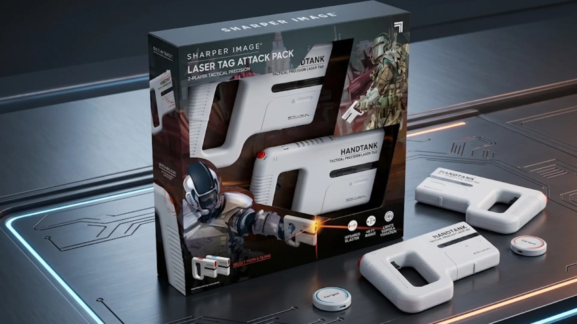 Игровой набор Sharper Image для лазерных боев Laser Tag Attack Pack (1214013111)