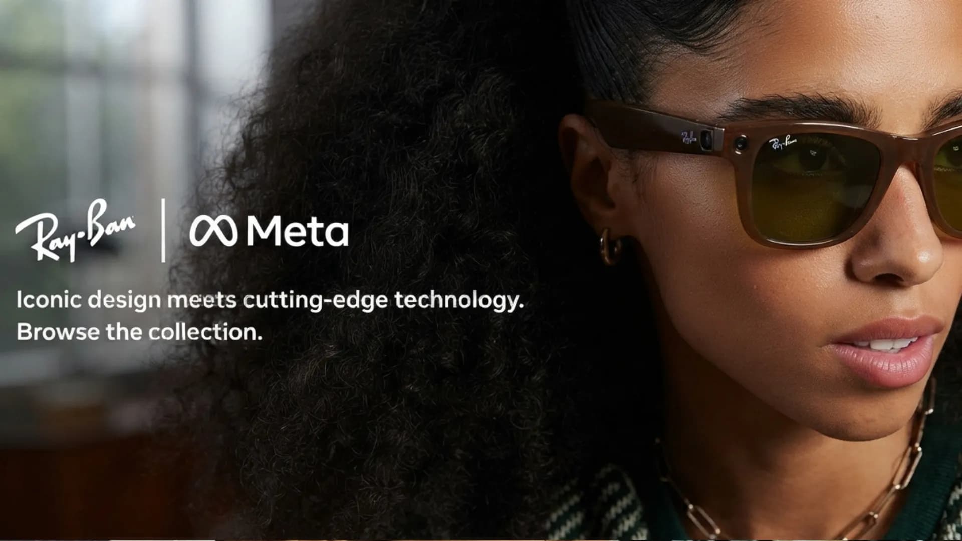 Смарт-очки Ray-Ban Meta Headliner Gen 2 50-23 (RW4013 601/71) (Shiny Black Frame Green Lenses)