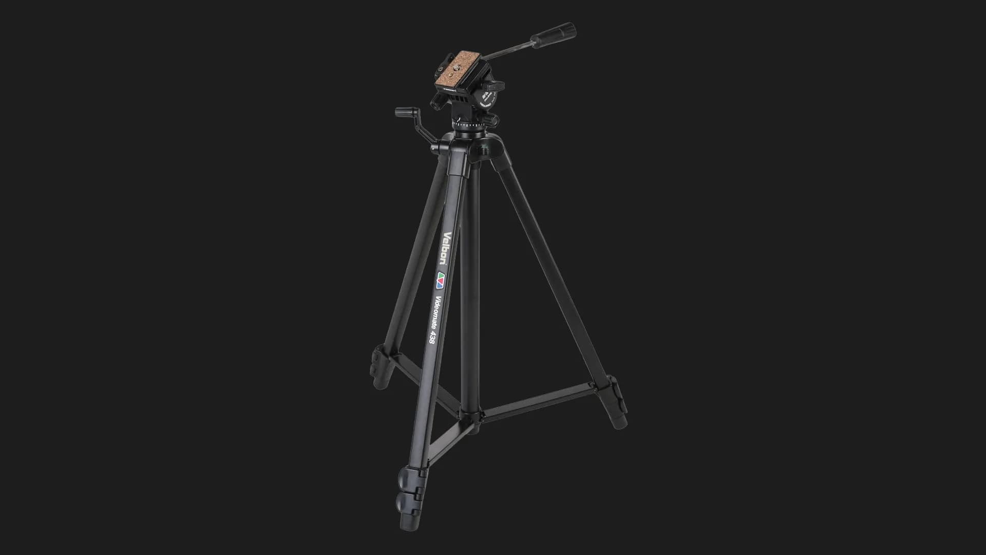 Штатив Velbon Videomate 438/F для цифровых фотокамер (Black)