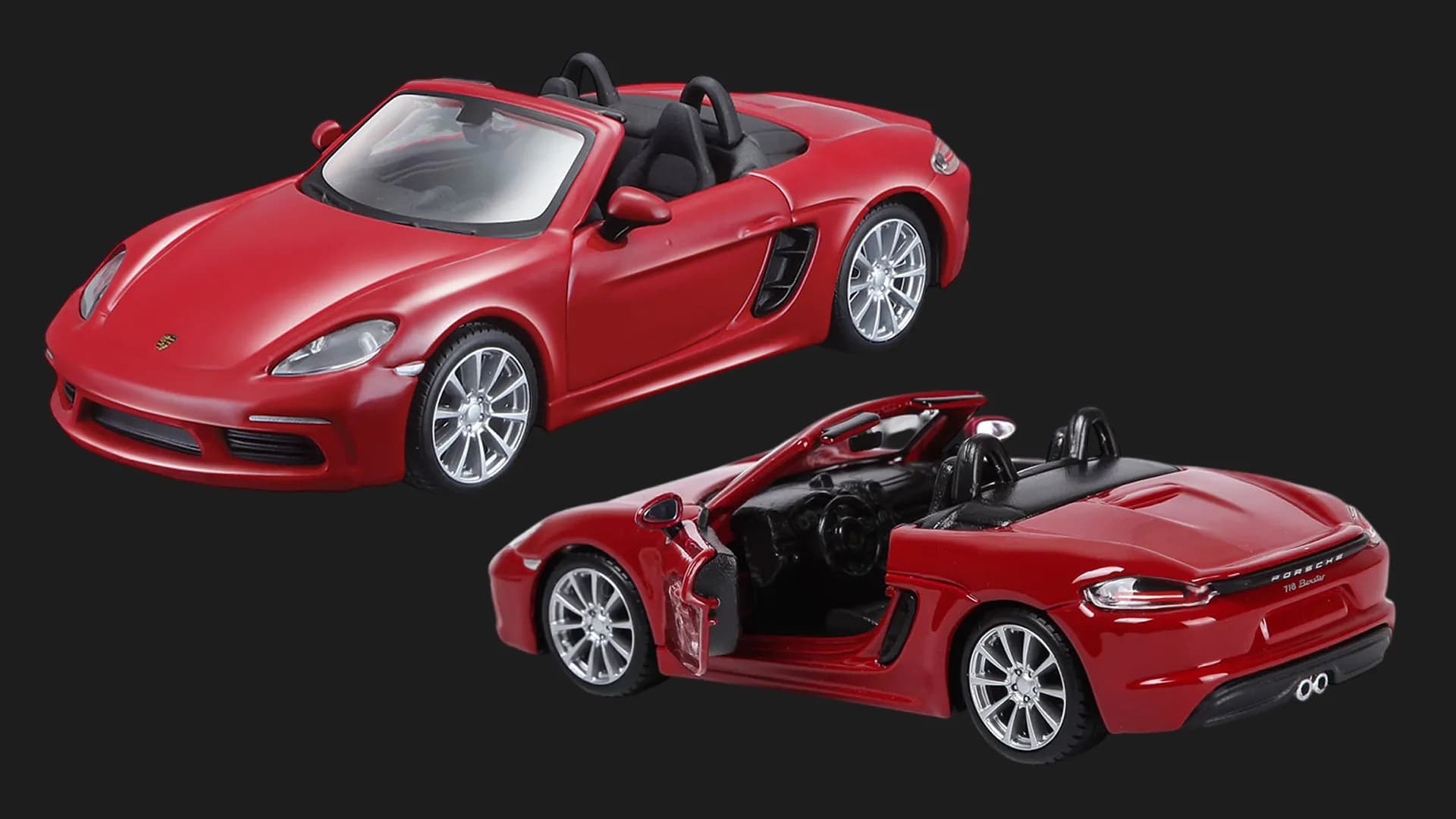 Автомодель Bburago Porsche 718 Boxster в ассортименте (1:32) (18-43049)