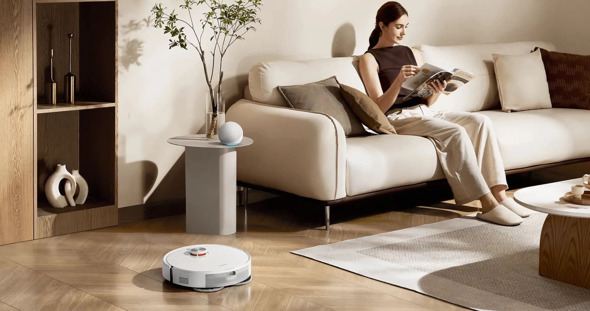 Робот-пылесос Xiaomi Robot Vacuum S40 Pro (White)