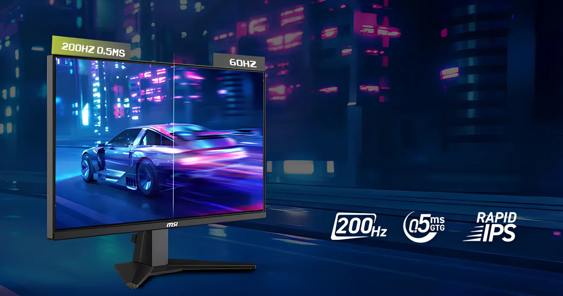 Монитор MSI 23.8" MAG 242F IPS 200Hz (UA)