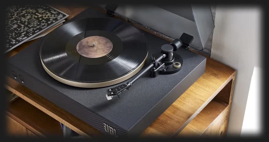 Виниловый проигрыватель JBL Spinner BT (Gold)