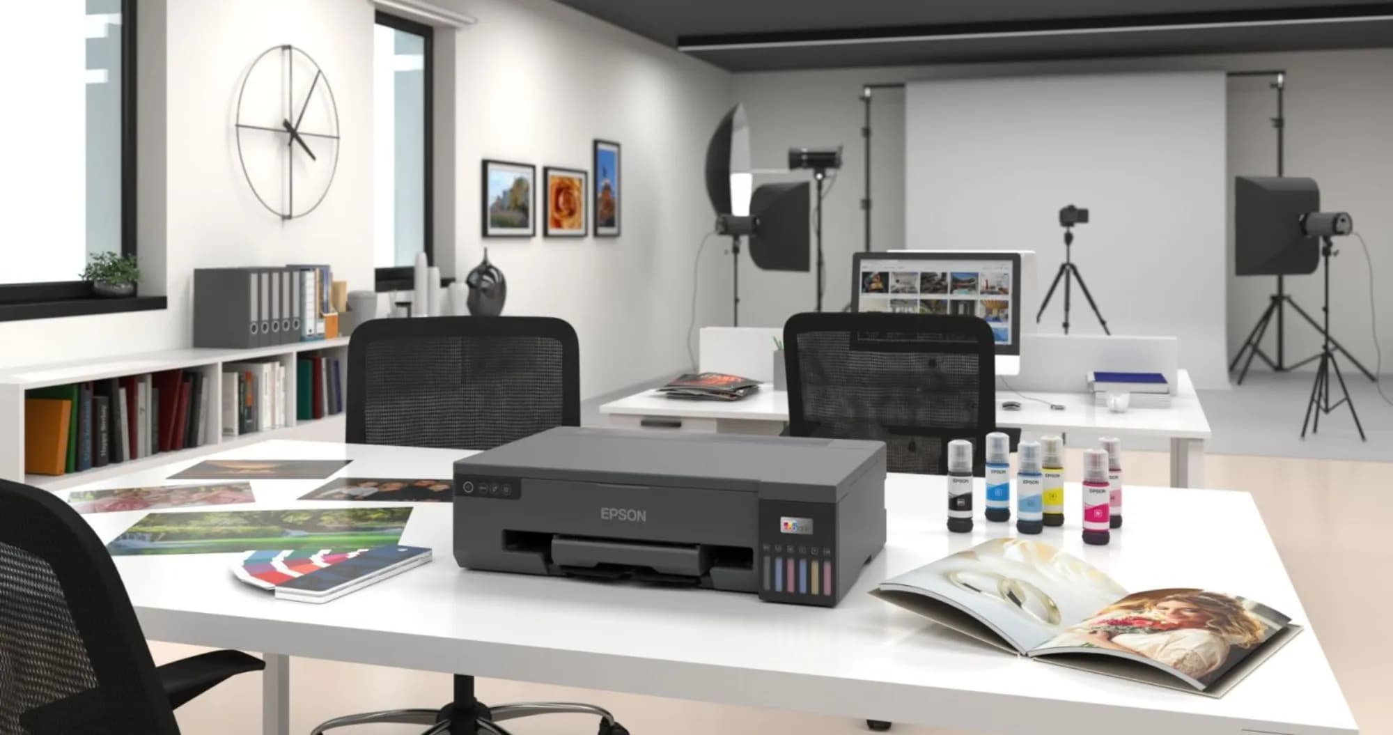 Принтер Струйный Epson EcoTank L18050 (C11CK38403)