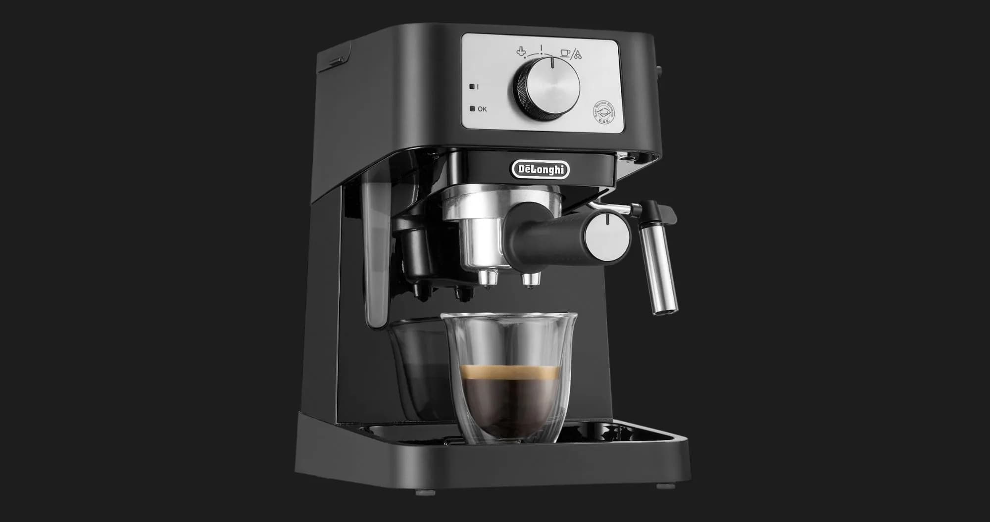 Рожковая кофеварка DeLonghi Stilosa (Black) (EC260BK)