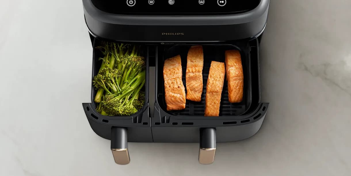 Мультипечь Philips Ovi Dual Basket AirFryer NA352/00