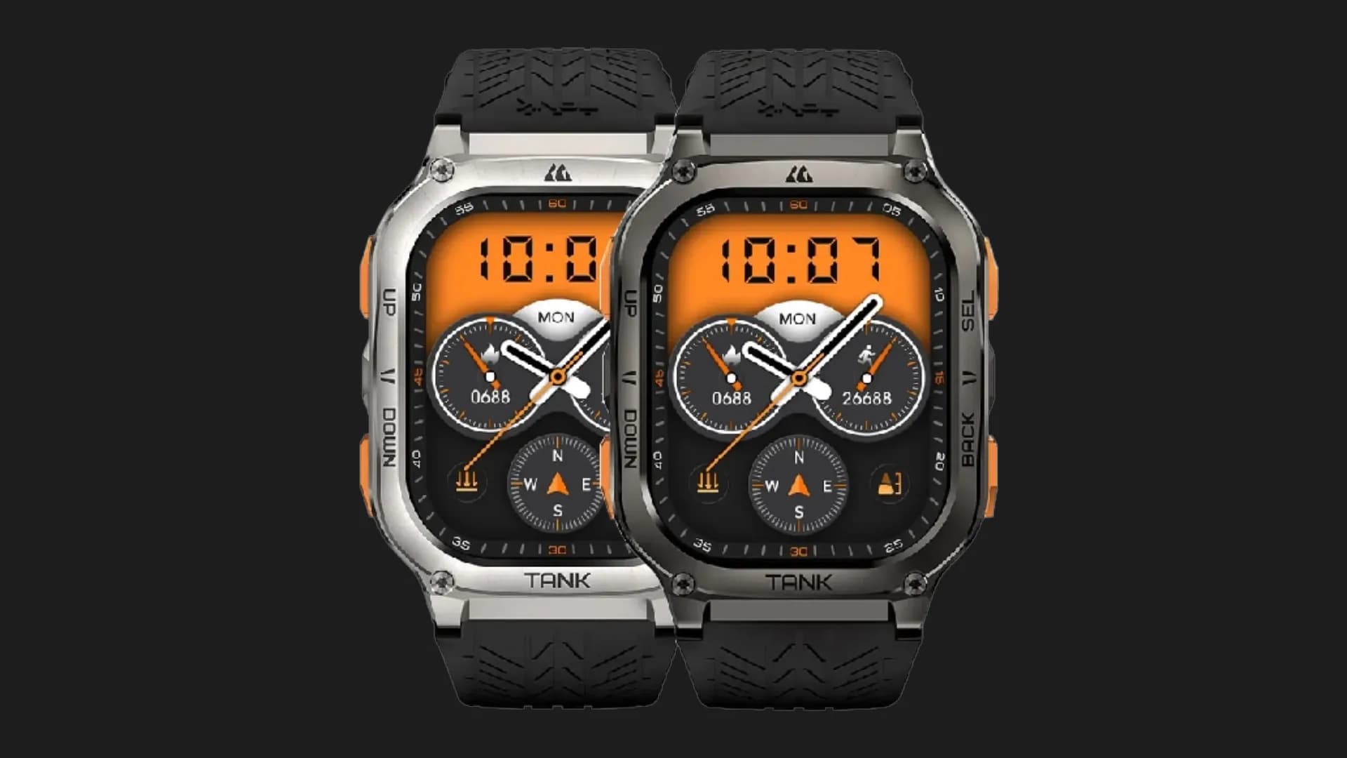 Смарт-часы KOSPET TANK M3 ULTRA Silver