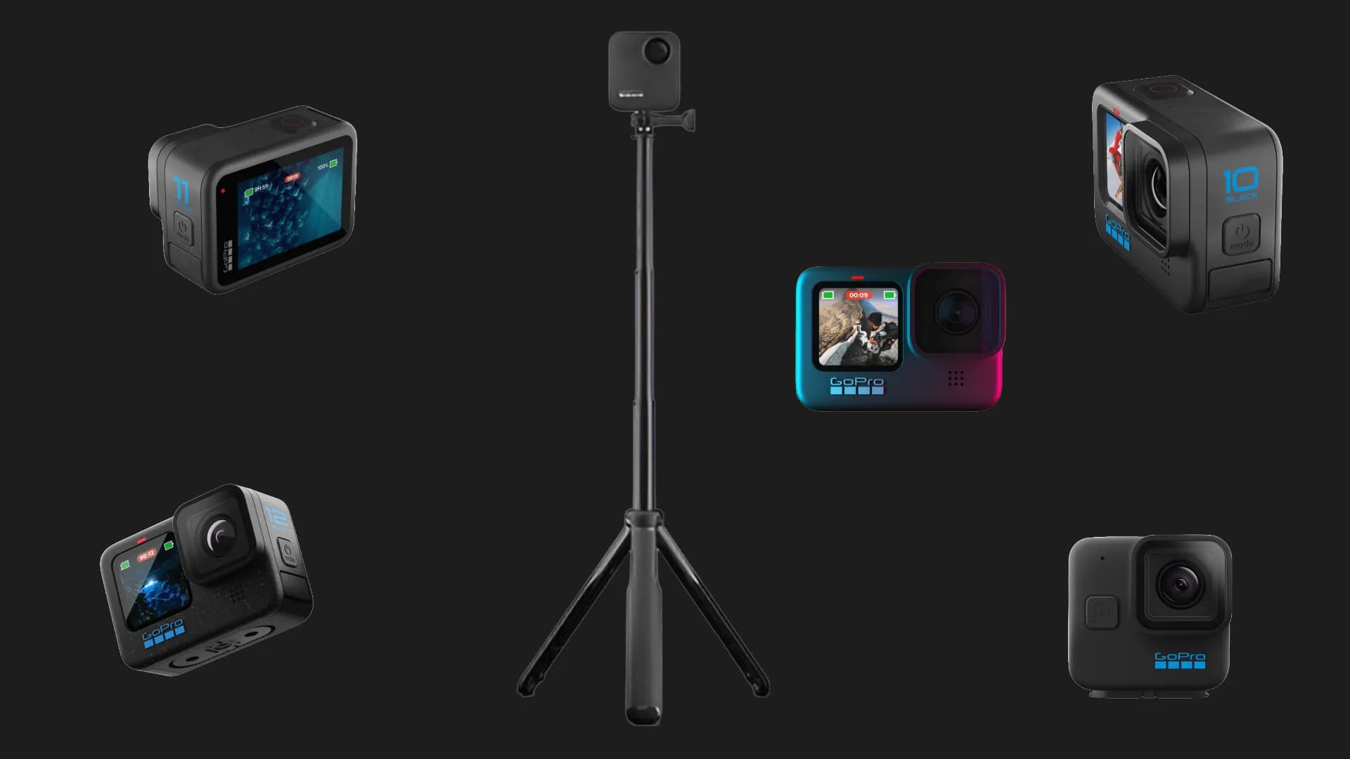 Монопод-штатив MAX Grip + Tripod (ASBHM-002)