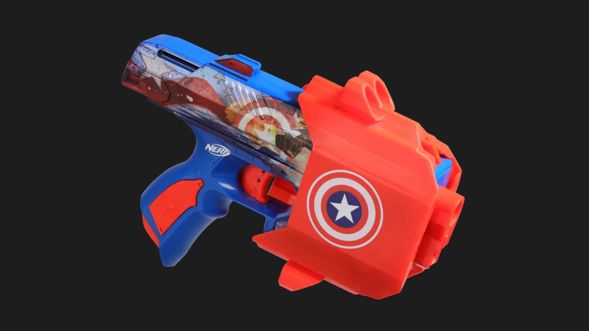 Бластер Nerf Капитан Америка (F9717)