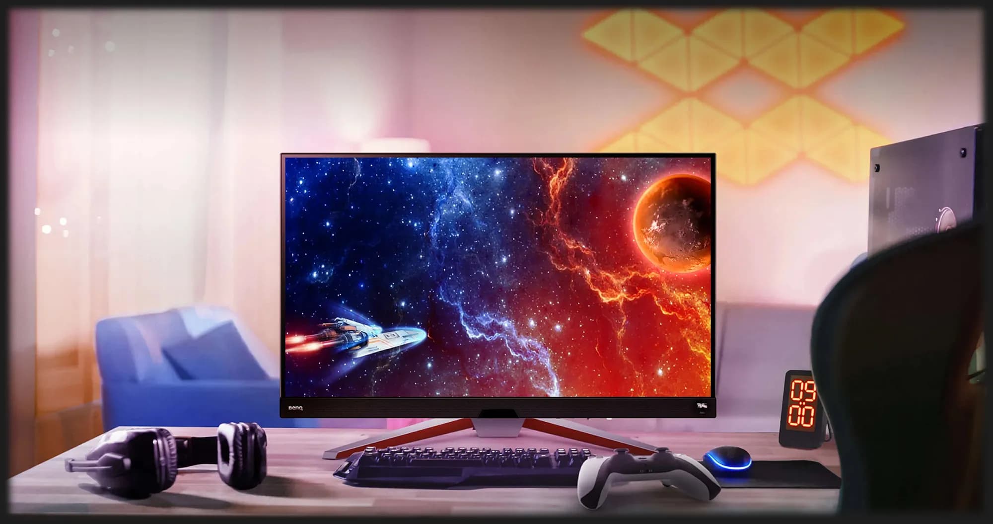 Монитор BenQ 27" EX2710U (9H.LKTLA.TBE)