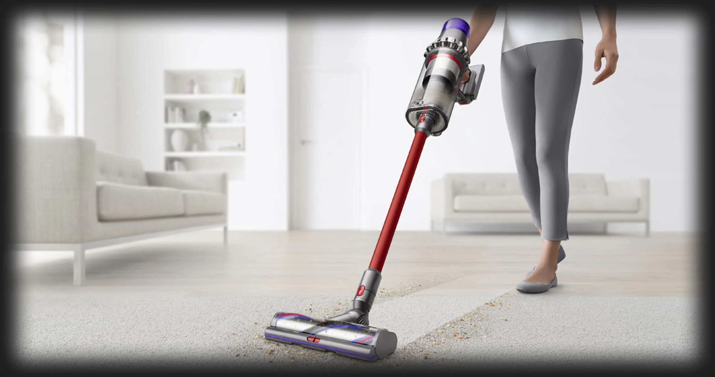 Пылесос (2в1) Dyson Outsize Plus vacuum (Red)