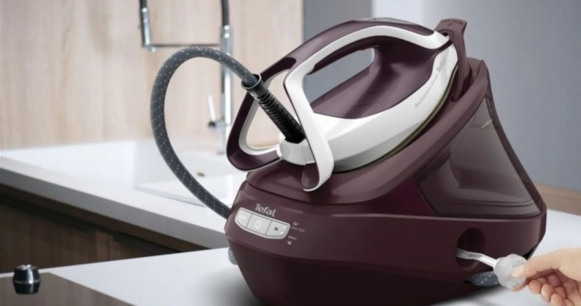 Парогенератор Tefal GV9721E0 (Burgundy)