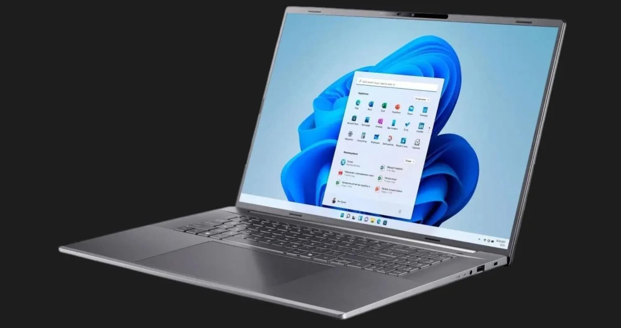 Ноутбук Acer Aspire 18 AI A18-I71M 18" (Intel Core Ultra 7/16GB/512GB/Intel Graphics) (NX.JZEEU.004) (UA)