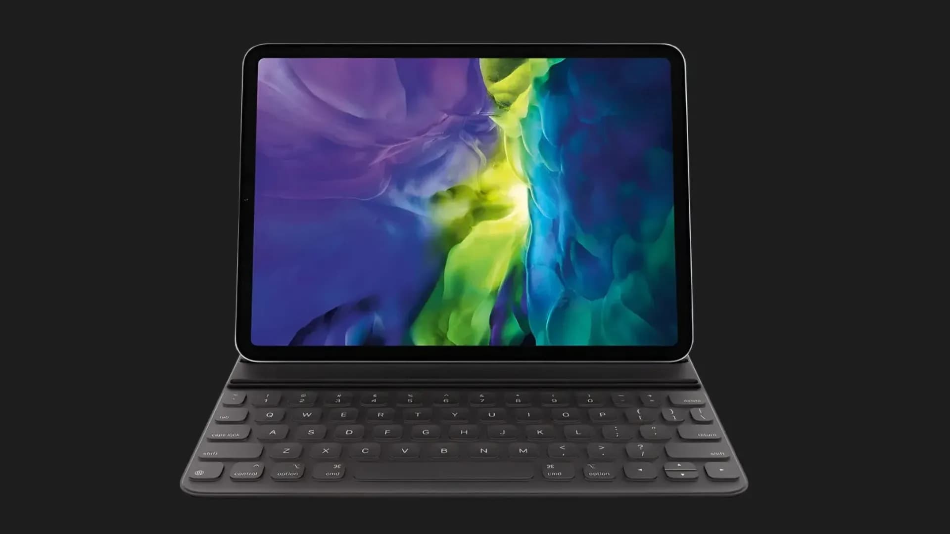 Клавиатура Smart Keyboard Folio для iPad Pro 11, iPad Air (4/5th generation) (Black) (MXNK2)