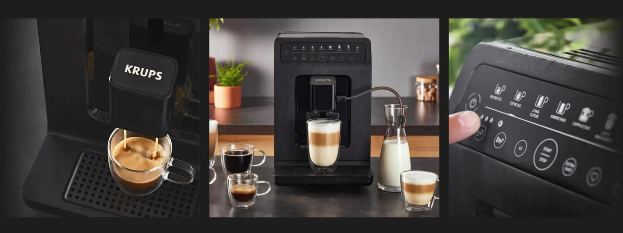 Кофемашина Krups Evidence Eco (Black)