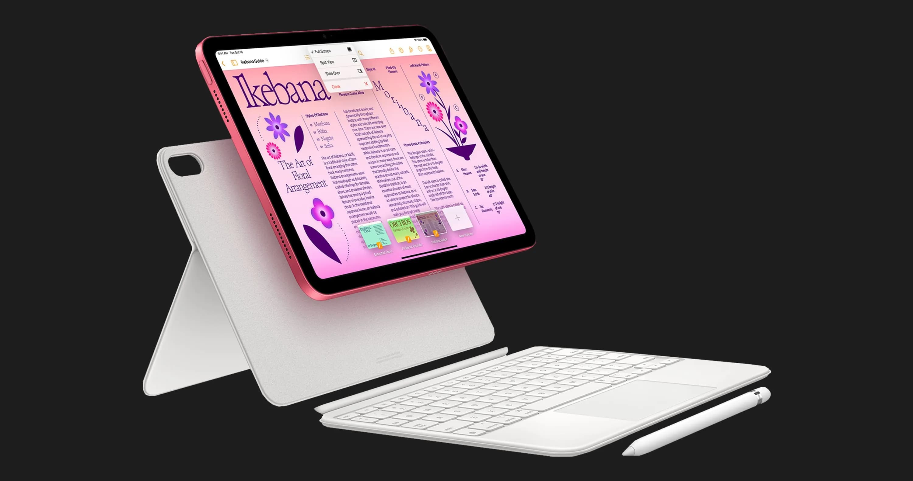 Клавиатура Magic Keyboard Folio for iPad 10.9 2022 / iPad 11 2025 (MQDP3)