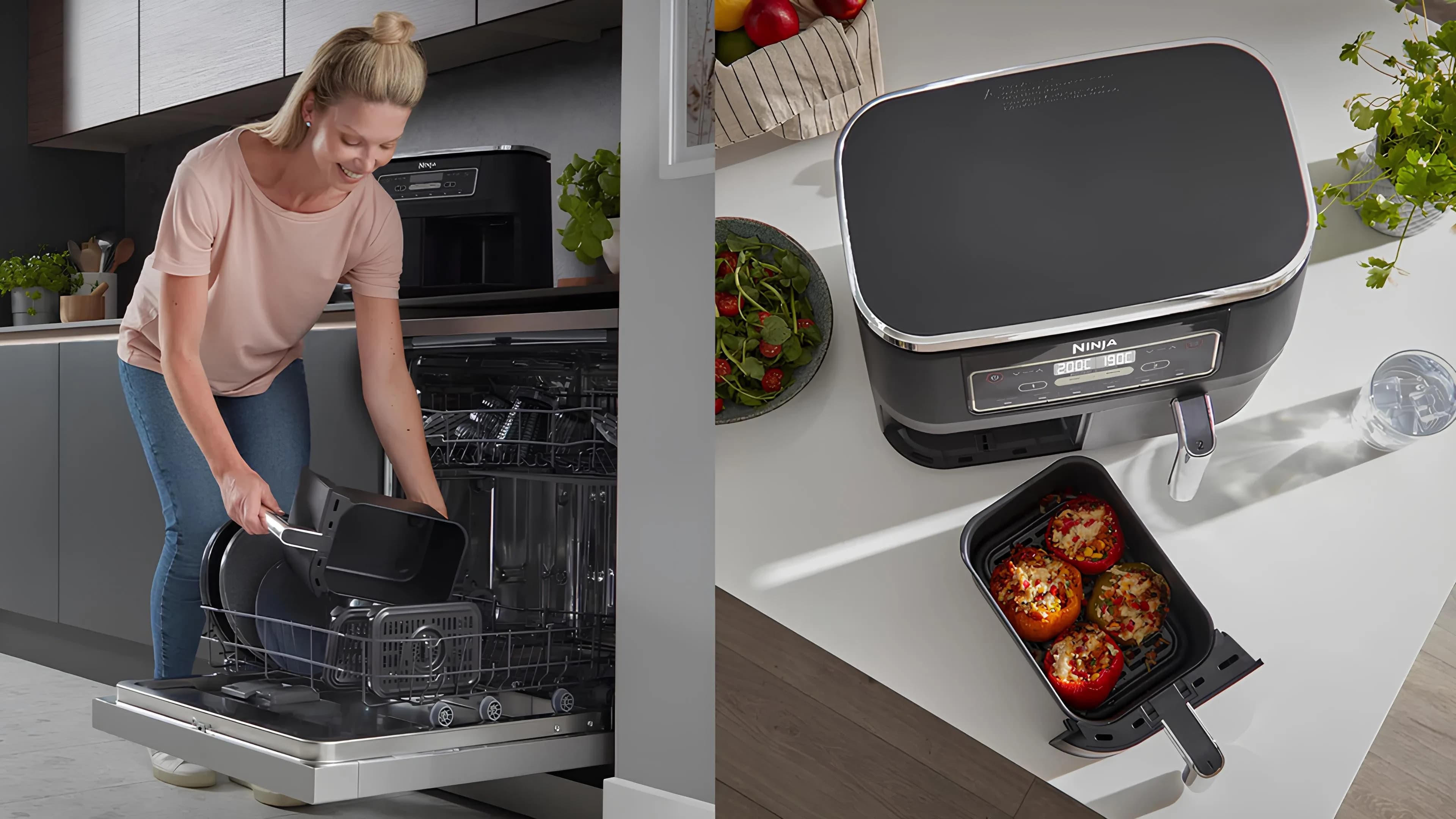 Мультипечь Ninja Air Fryer Dual zone AF200EU