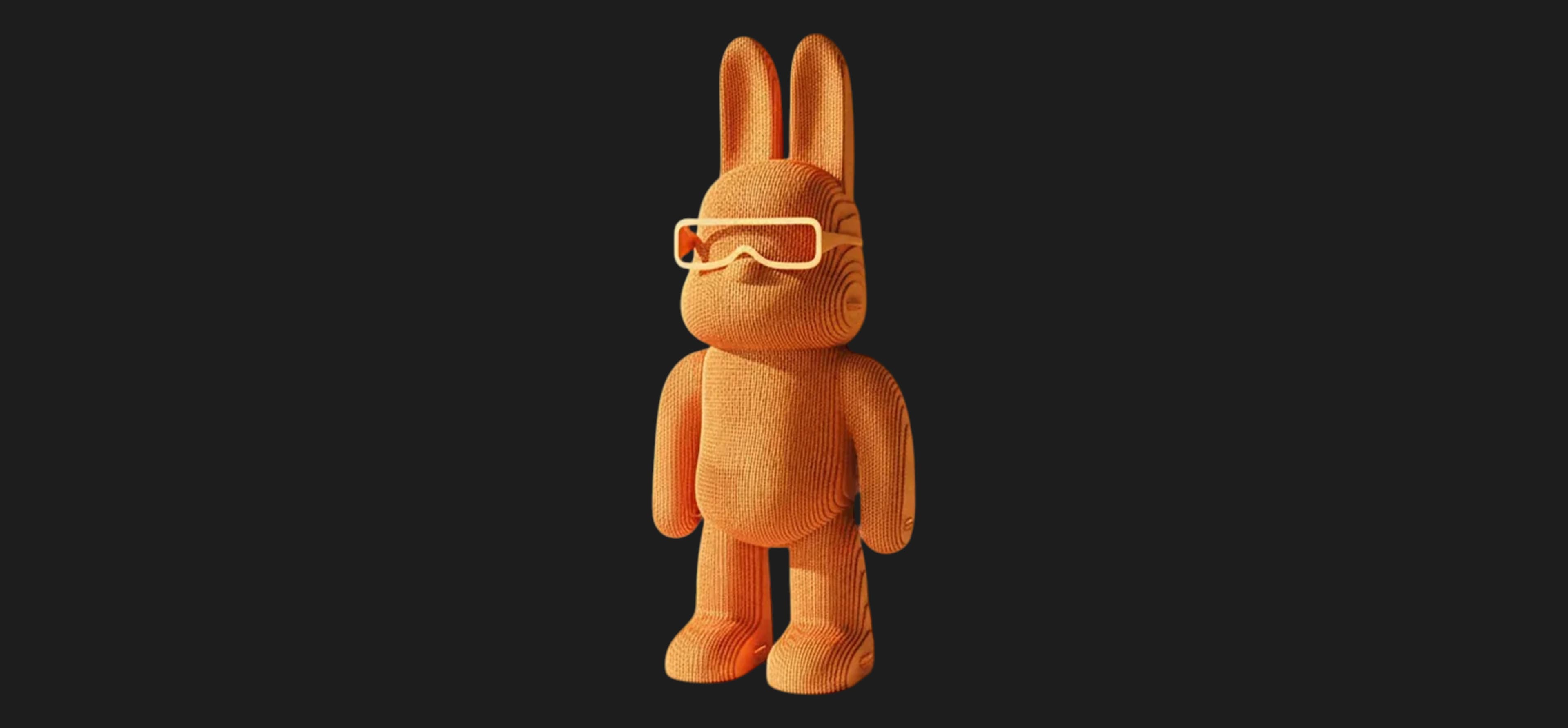 Картонный 3D пазл-конструктор Cartonic Arty Bunny (CARTARTBUNN)