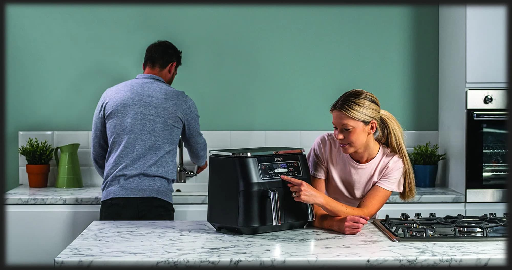 Мультипечь Ninja Air Fryer Dual zone AF300EU