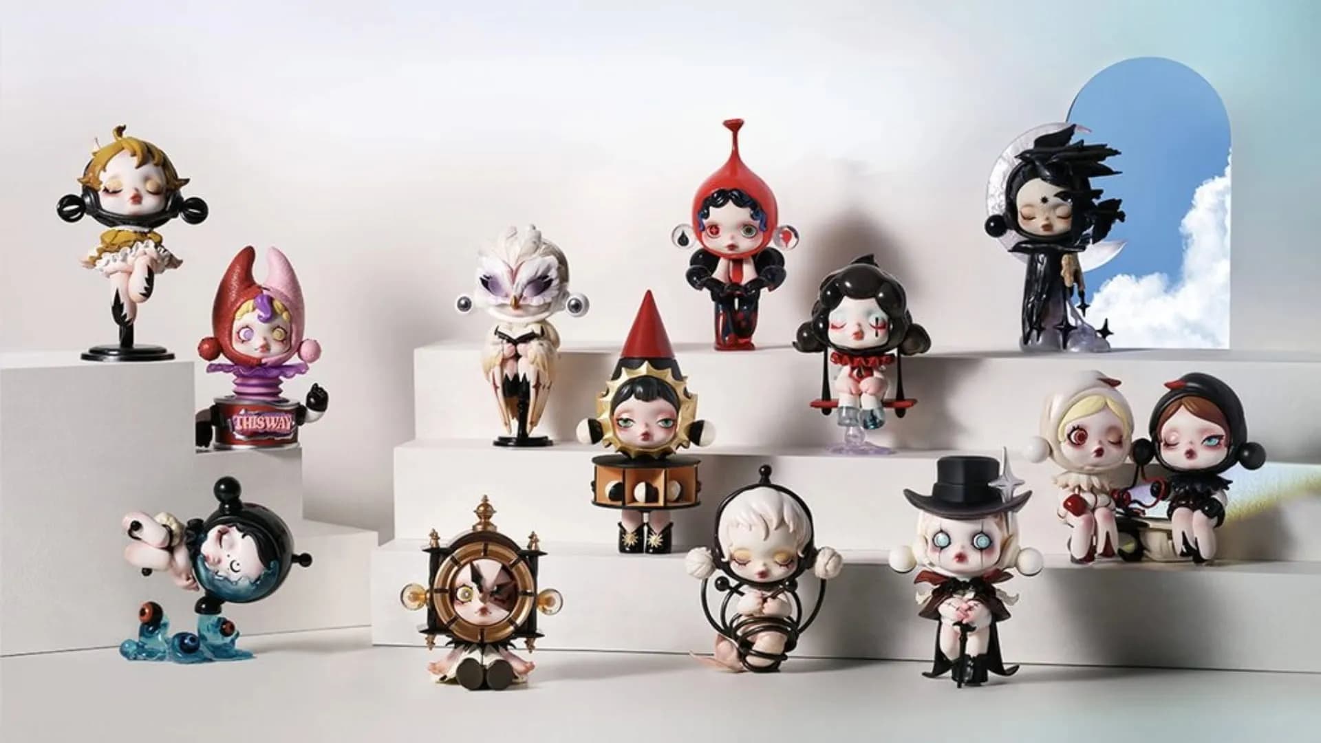 Коллекционная фигурка-сюрприз Pop Mart Skullpanda (Image Of Reality) (SPIR-01)