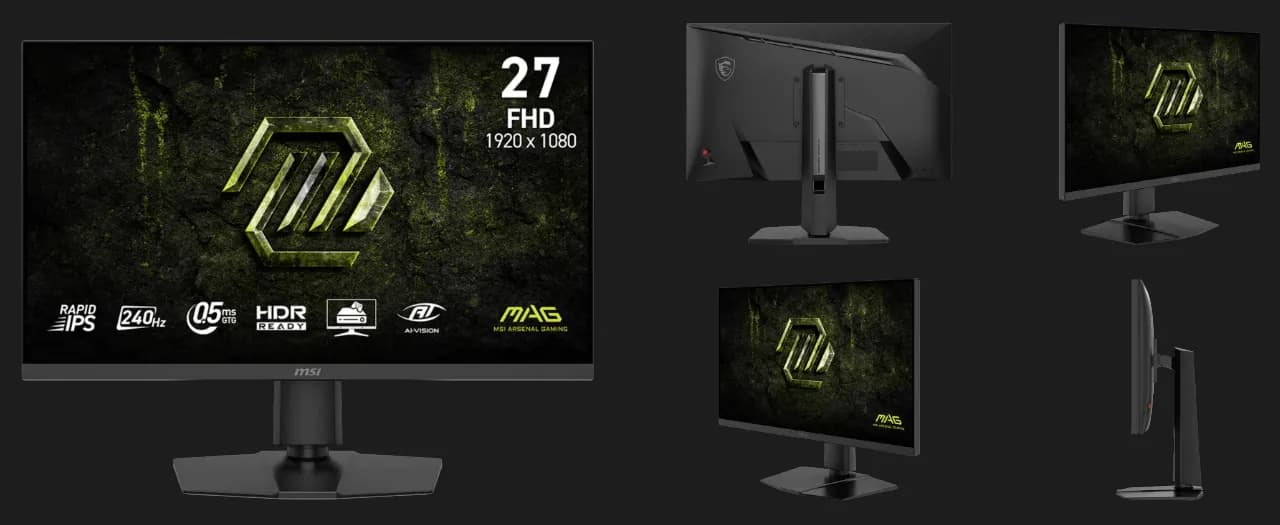Монитор MSI 27" MAG 272PF X24 IPS 240Hz (UA)