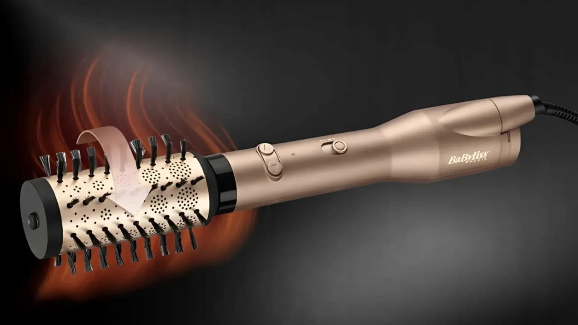 Фен-щетка Babyliss Big Hair Dual (Gold)