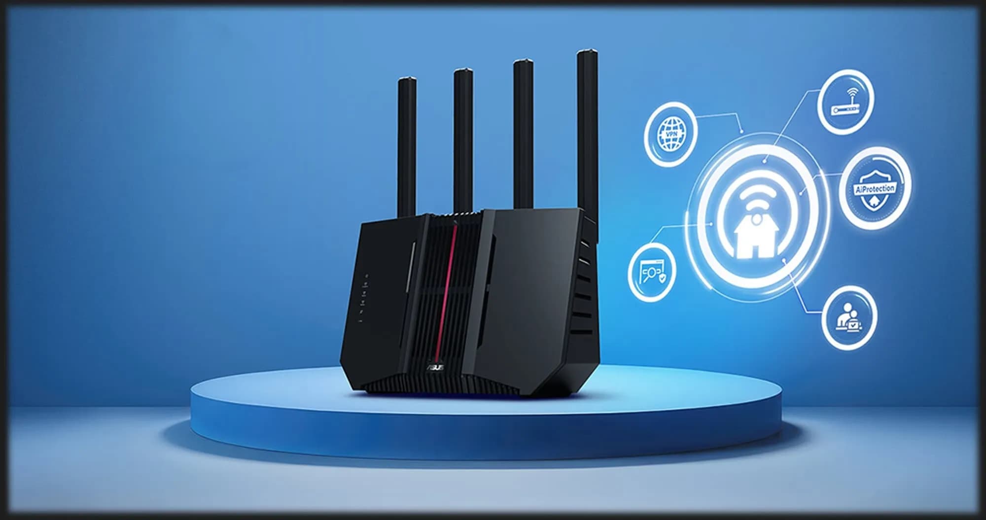 Маршрутизатор Asus RT-BE92U (Black)