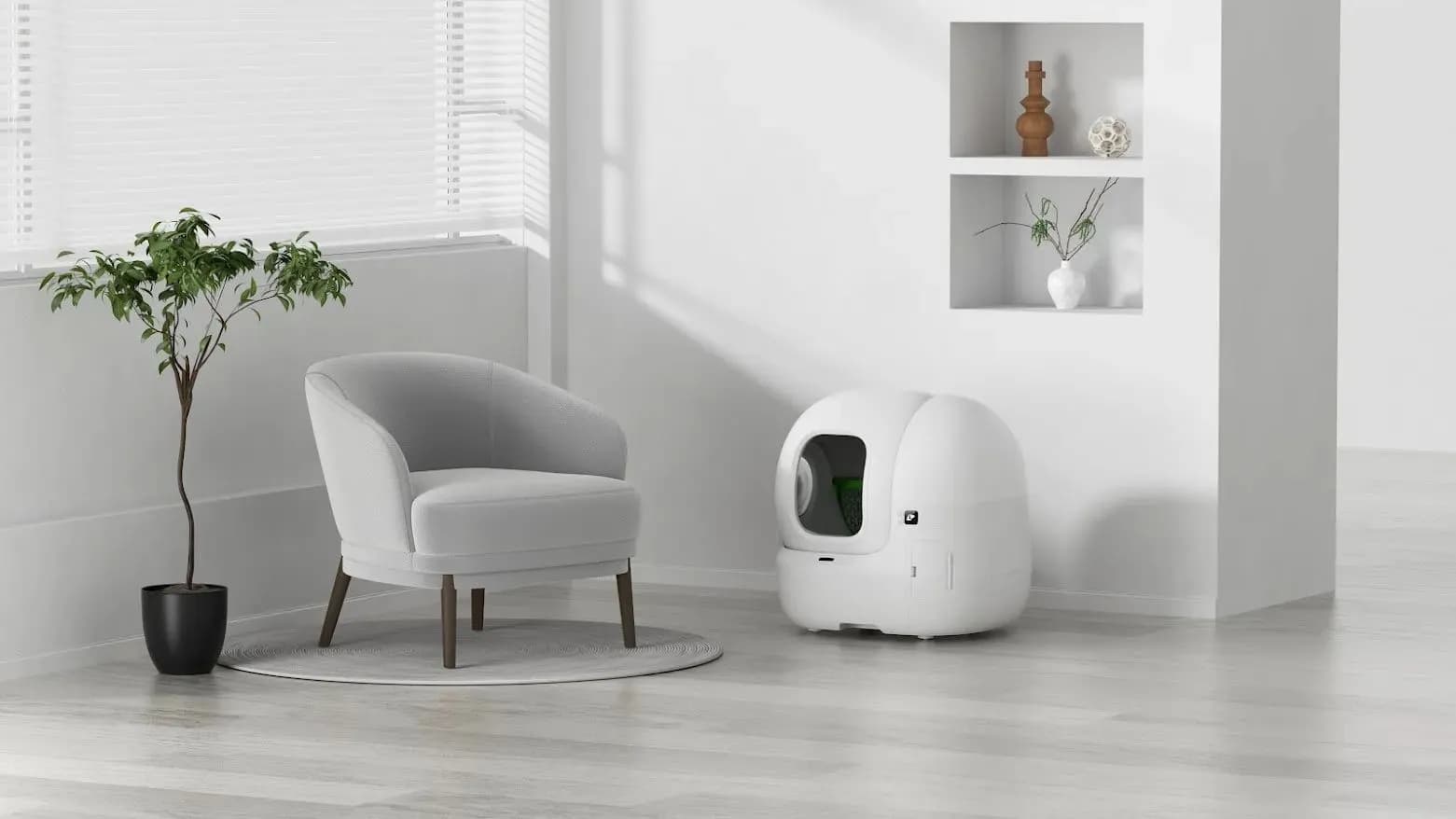 Смарт лоток PETKIT Purobot Max Pro with Camera (White)