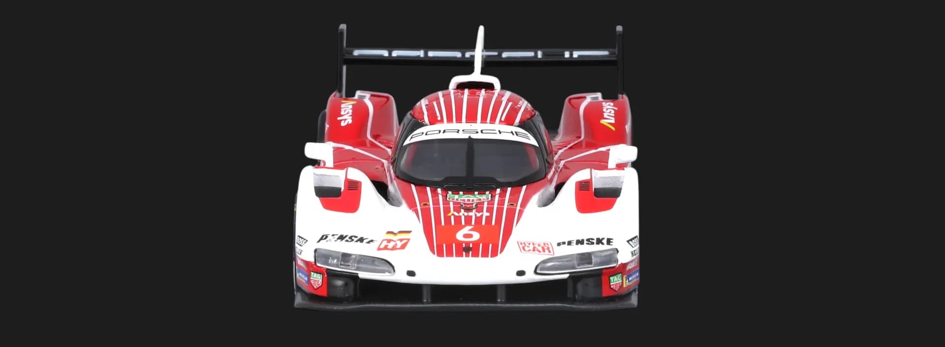 Автомодель Bburago Race — Porsche 963 (1:24) (18-28022)