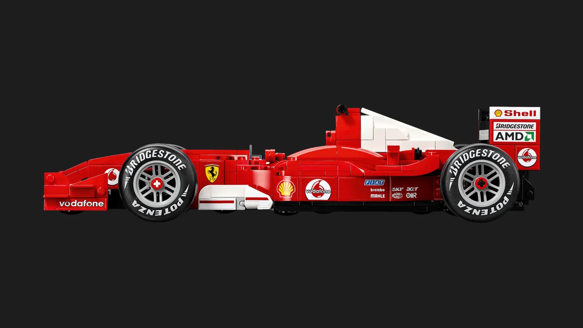 Конструктор LEGO Icons Ferrari F2004 and Michael Schumacher (11375)