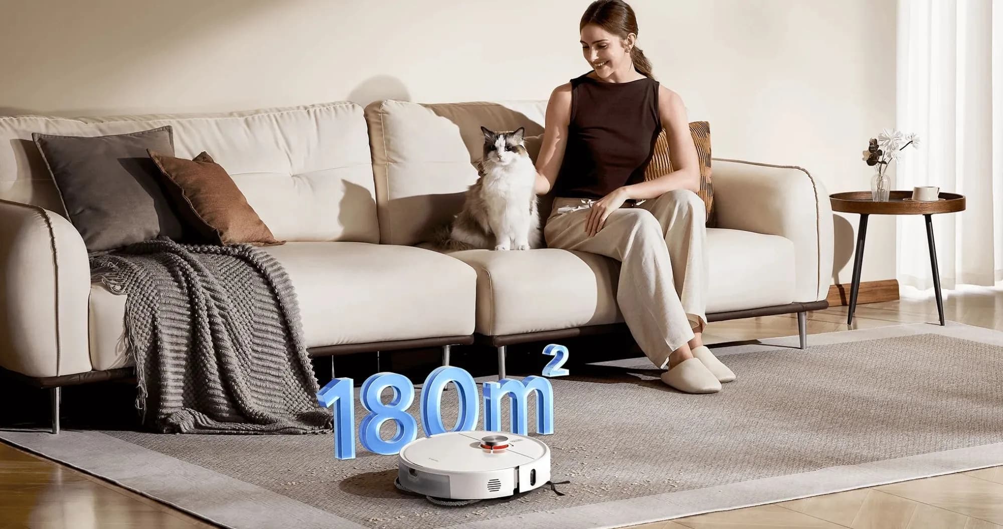 Робот-пылесос Xiaomi Robot Vacuum S40 Pro (White)
