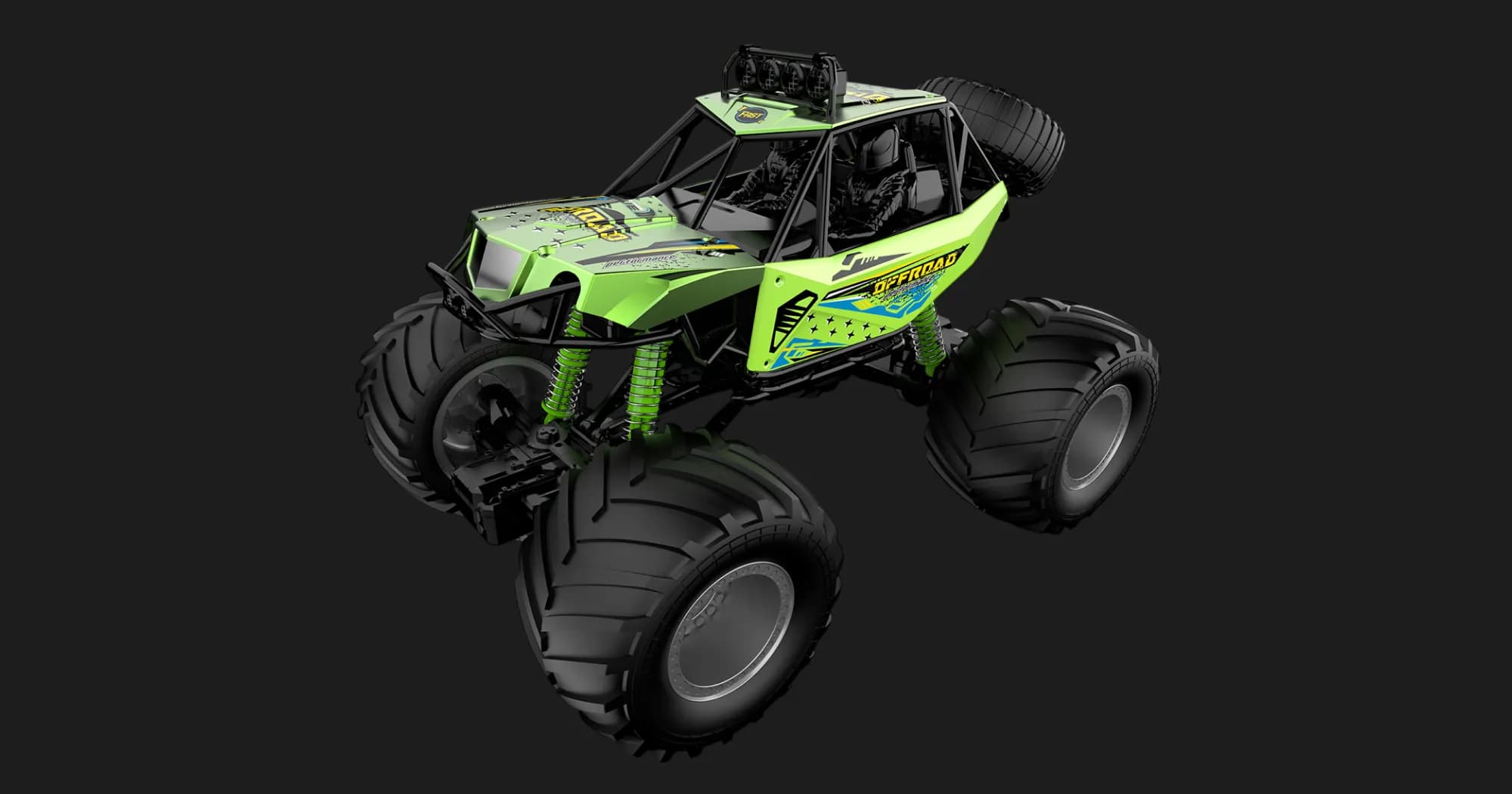 Автомобиль с р/у KS Drive — Beast Runner (2.4 GHz, 7.4 V) (10002-1102)