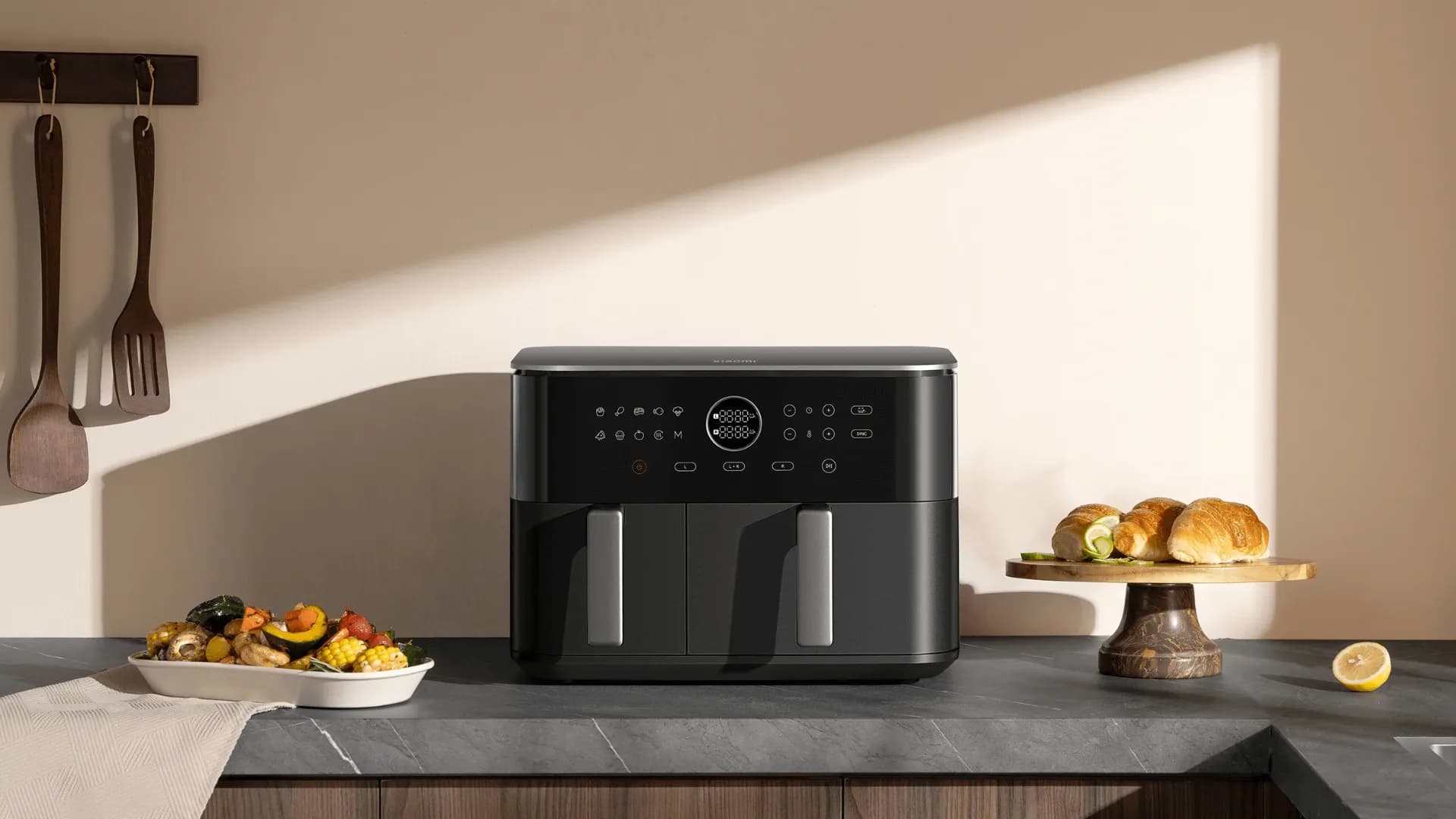 Мультипечь Xiaomi Dual Zone Air Fryer 10L (Black)