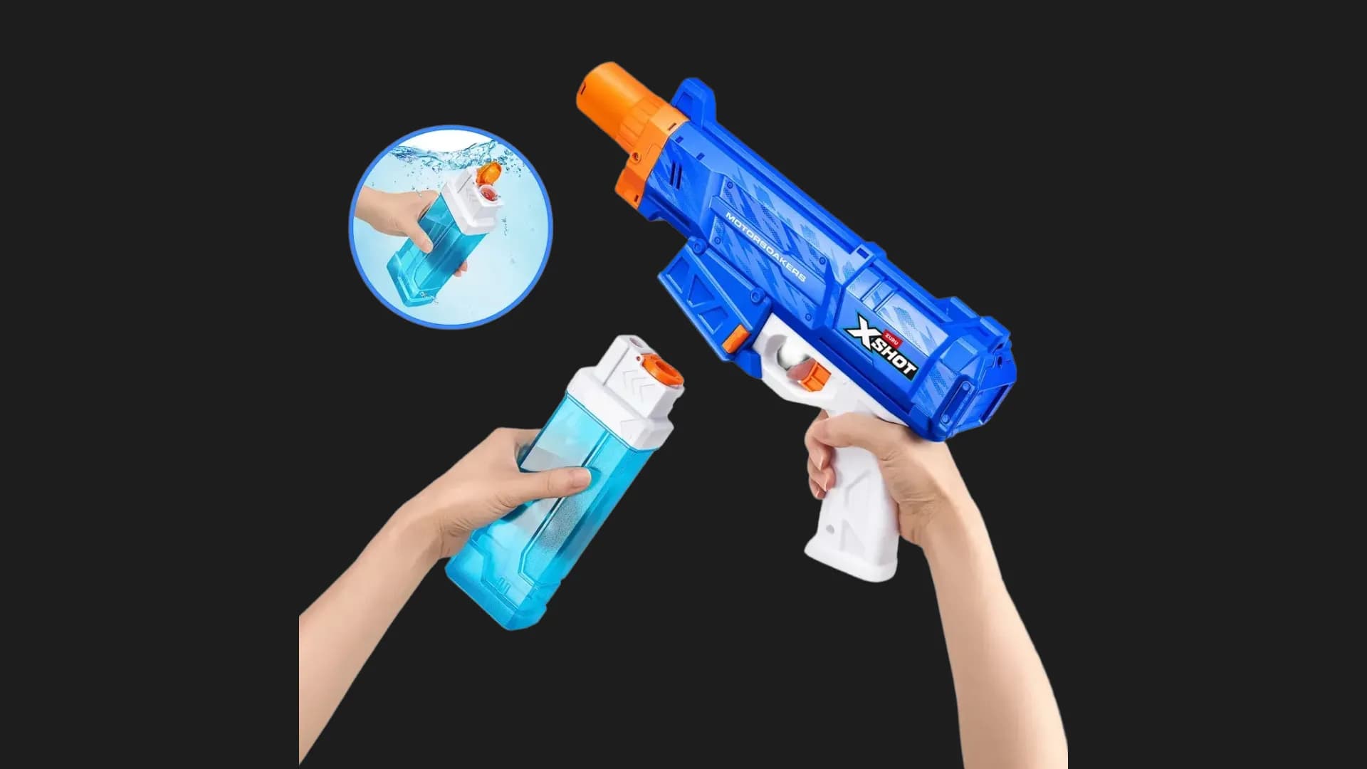 Водяной бластер X-Shot Fast Fill Motor Soaker Turbo Stream (118196)