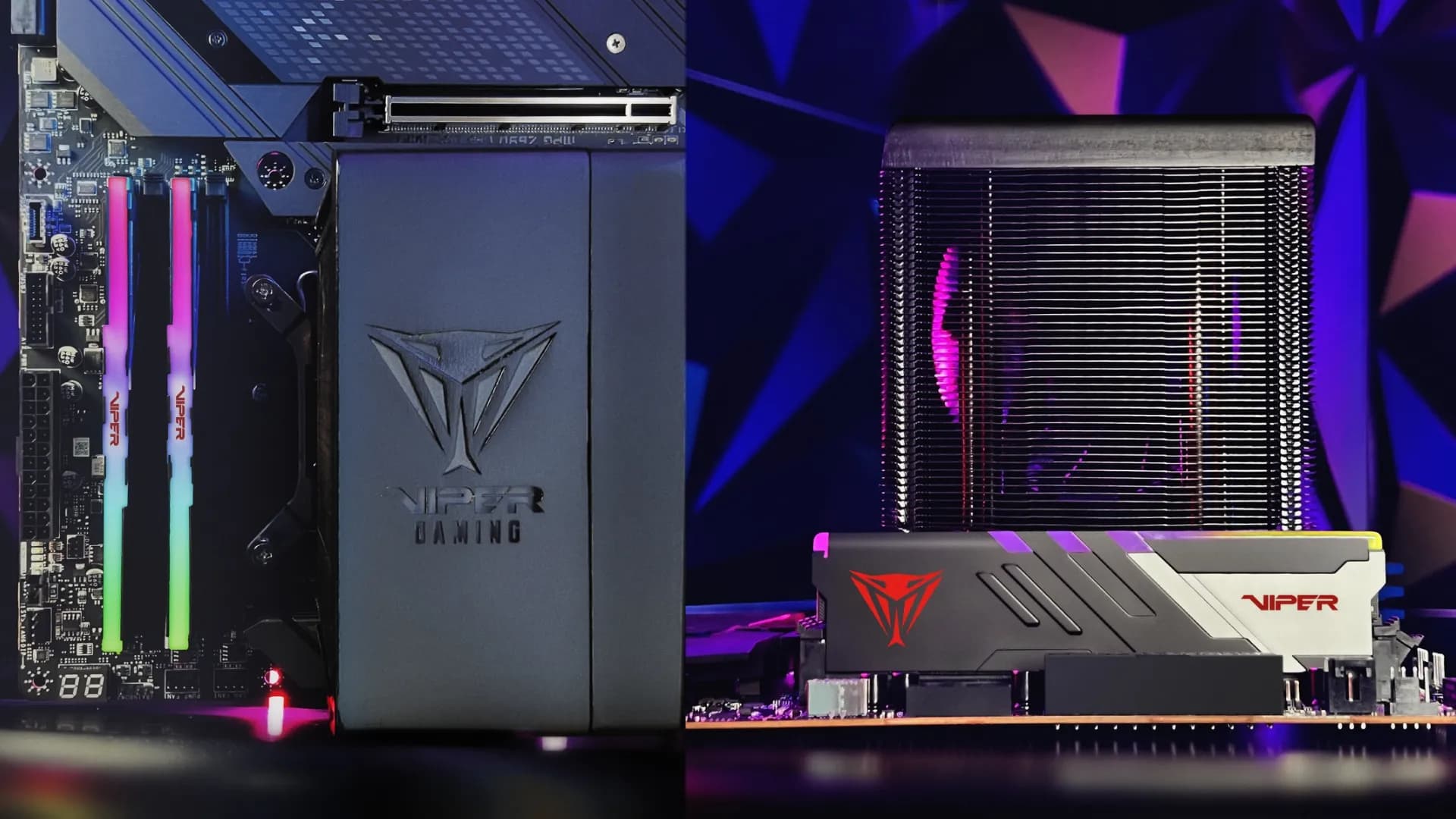 Оперативная память Patriot Viper Venom RGB DDR5 64GB 2x32GB 6000MHz (PVVR564G600C36K)