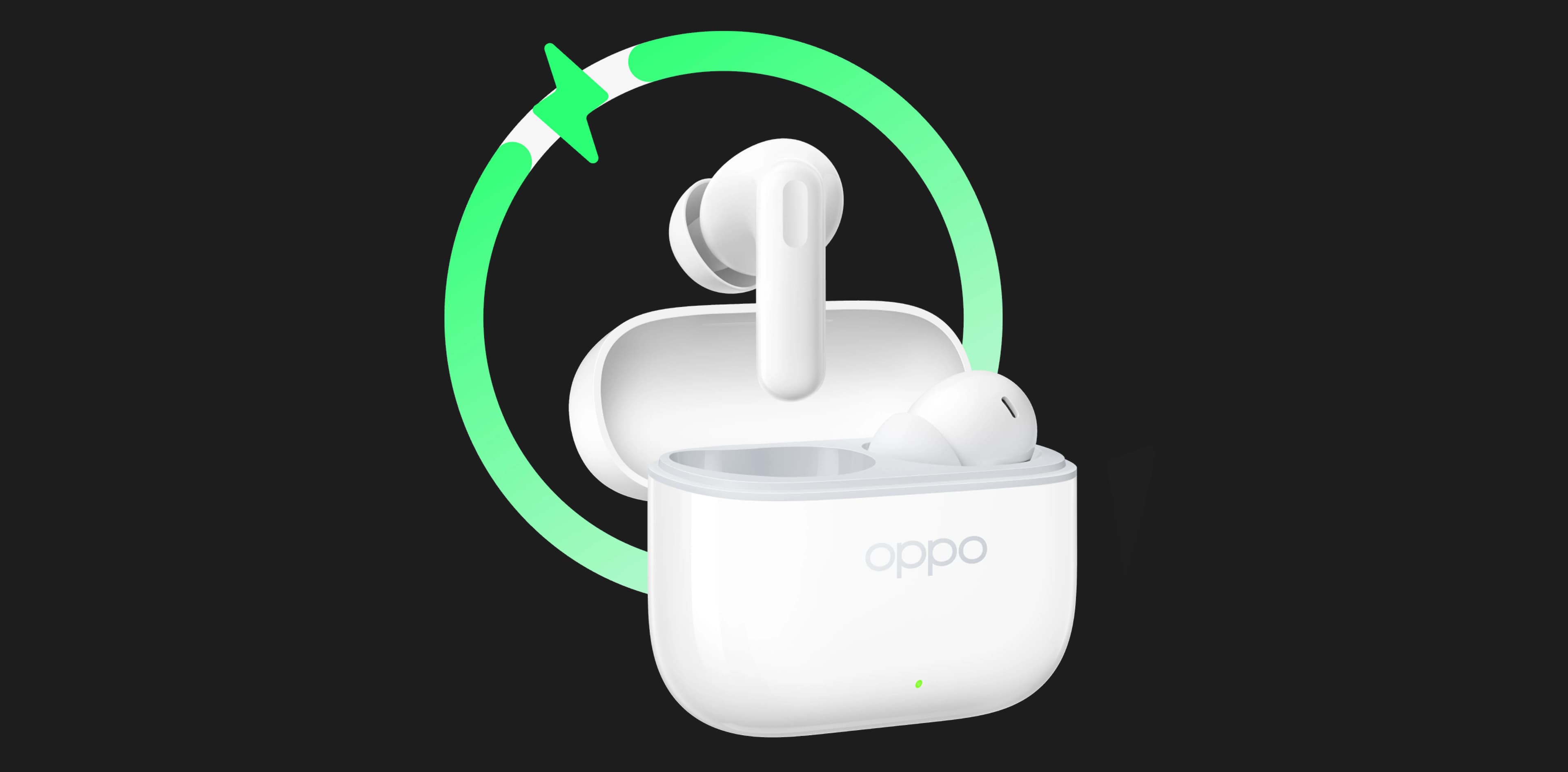 Наушники OPPO Enco Buds3 Pro (Glaze White)
