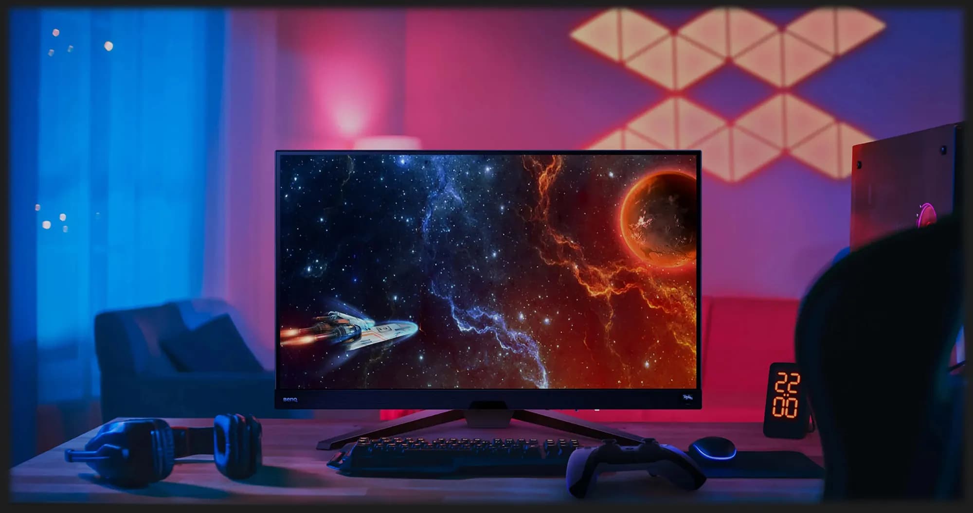 Монитор BenQ 27" EX2710U (9H.LKTLA.TBE)