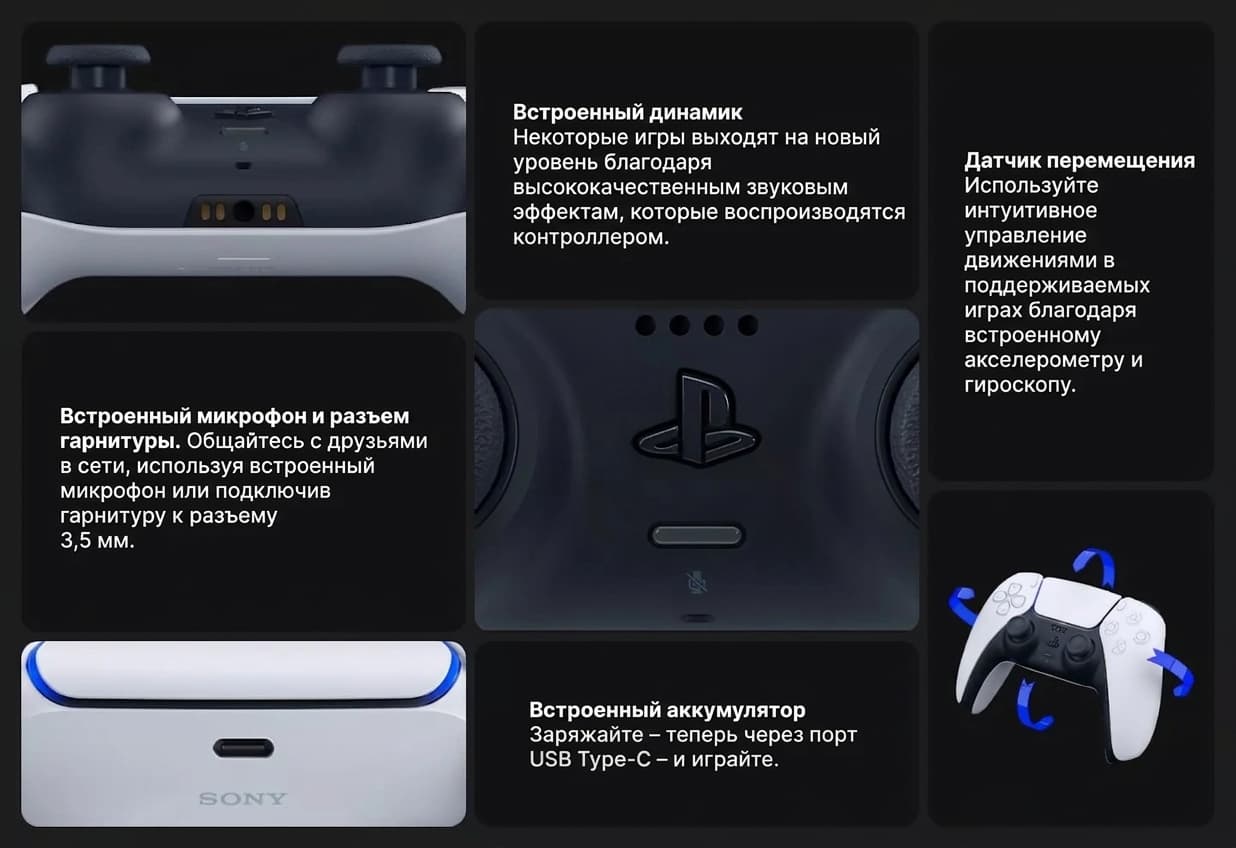 Игровая консоль Sony PlayStation 5 Slim (BluRay) (1TB) + DualSense Wireless Controller (UA)