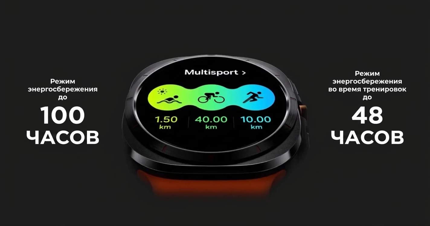 Смарт-часы Samsung Galaxy Watch Ultra (Titanium Silver) (Standard)