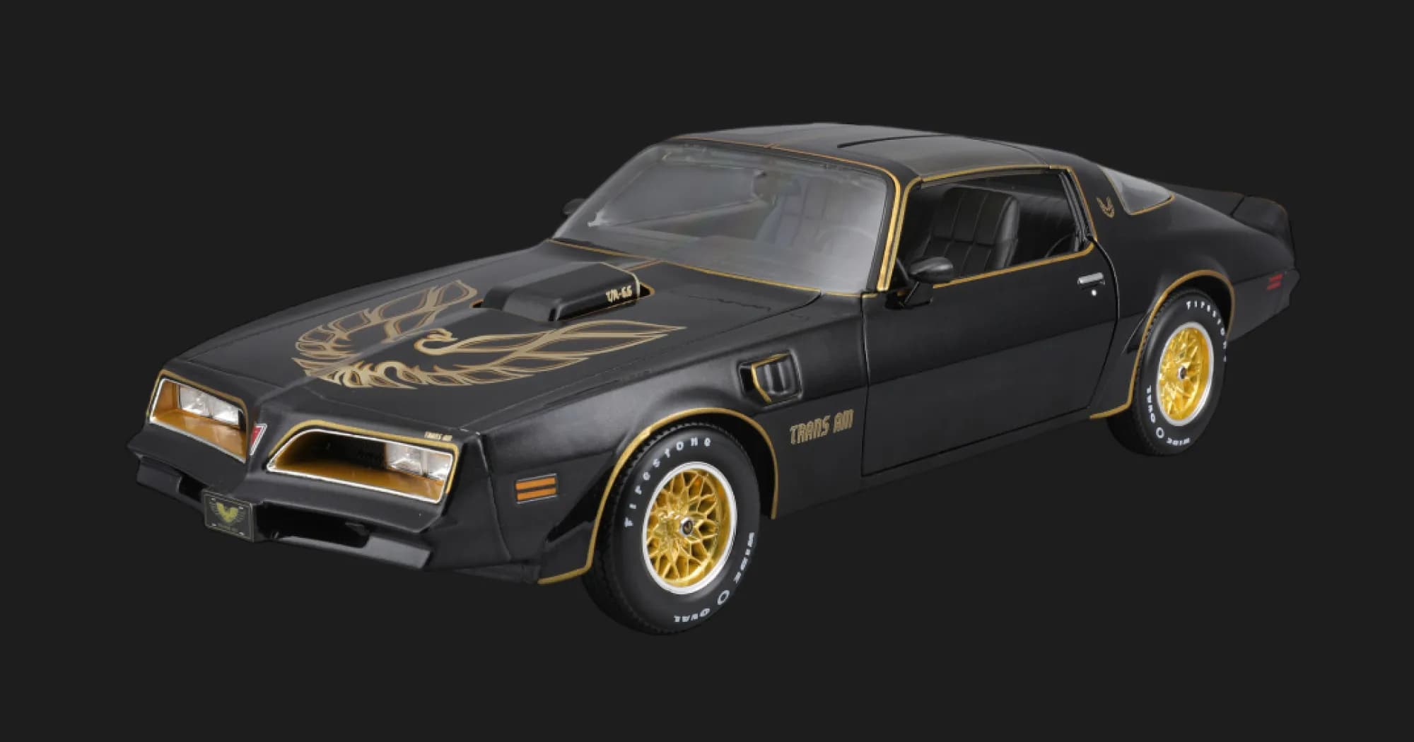 Автомодель Maisto 1978 Pontiac Firebird Trans Am, 1:18 (31464 met.black)