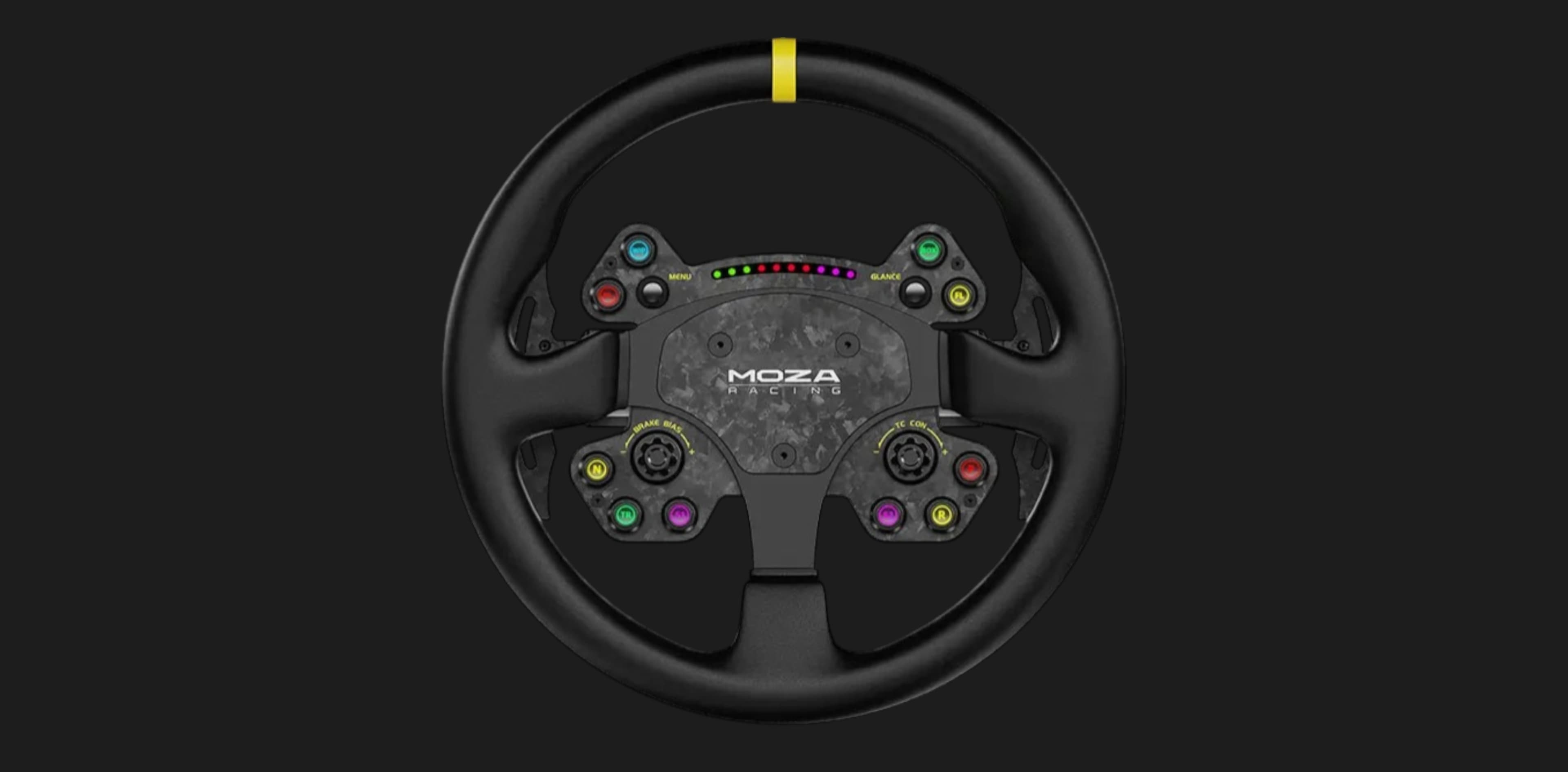 Руль Moza Racing RS V2 Steering PC (Black) (UA)