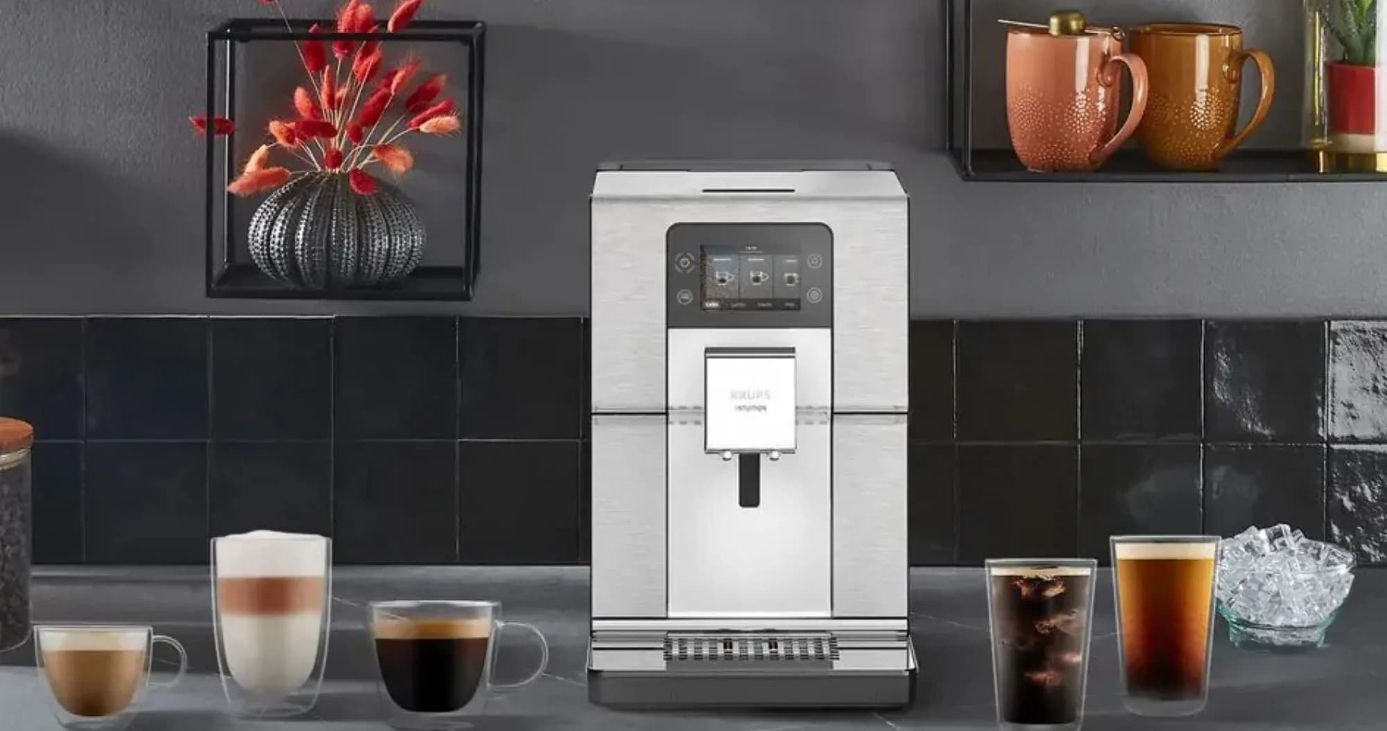 Кофемашина Krups Intuition Experience+ (Stainless Steel) (EA877D10)