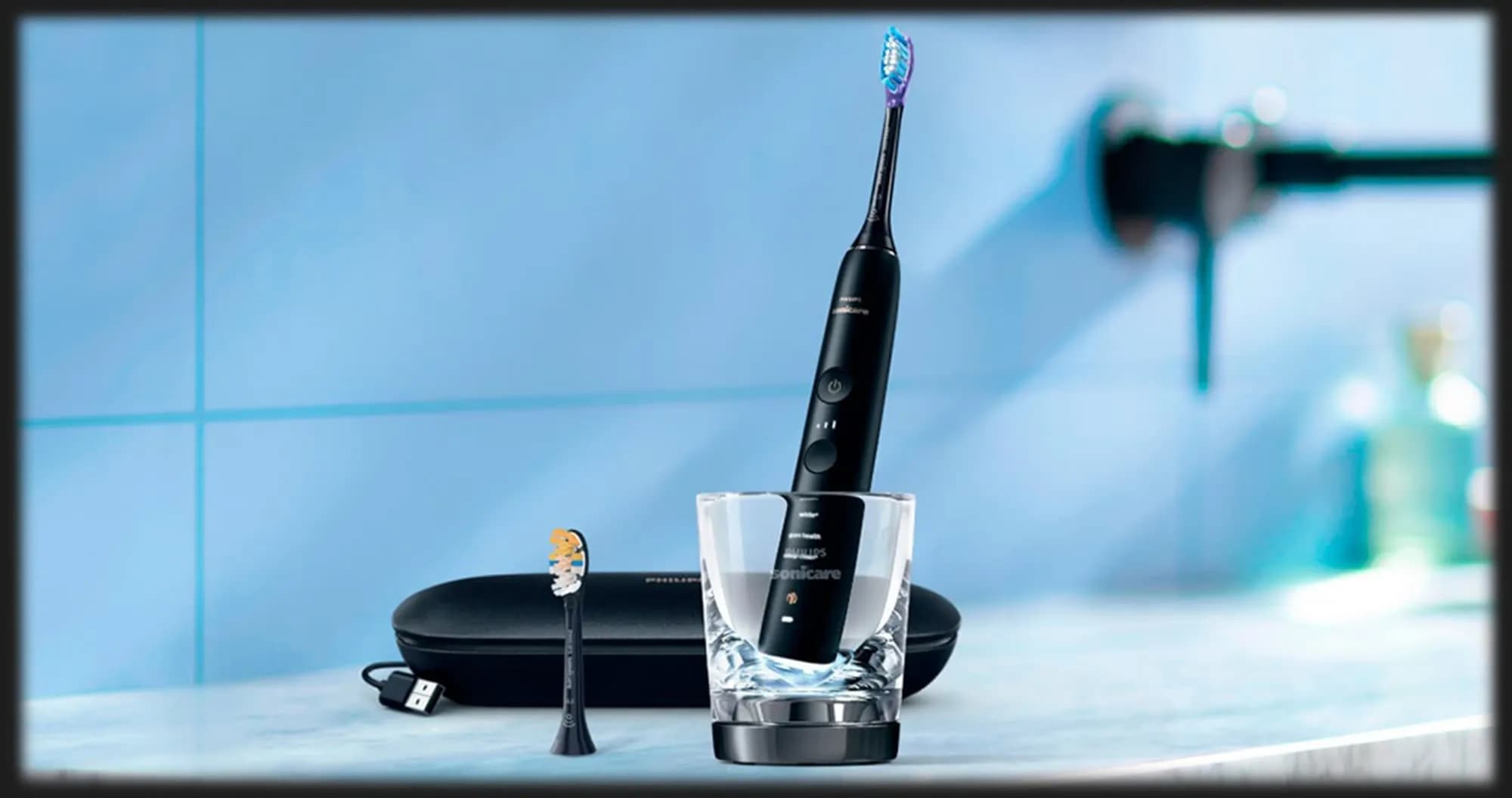 Зубная электрощетка Philips Sonicare DiamondClean 9000 (White)