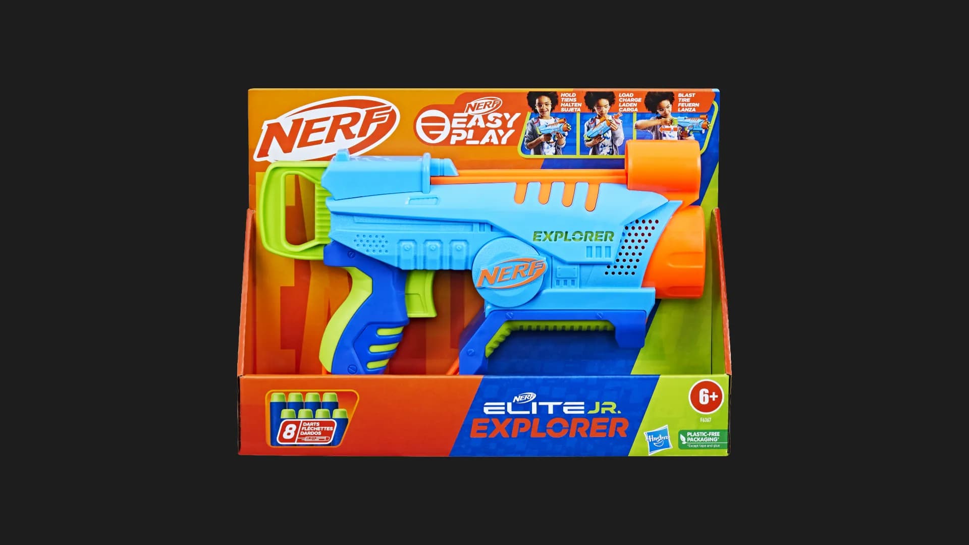 Бластер NERF Elite junior Исследователь (F6367)