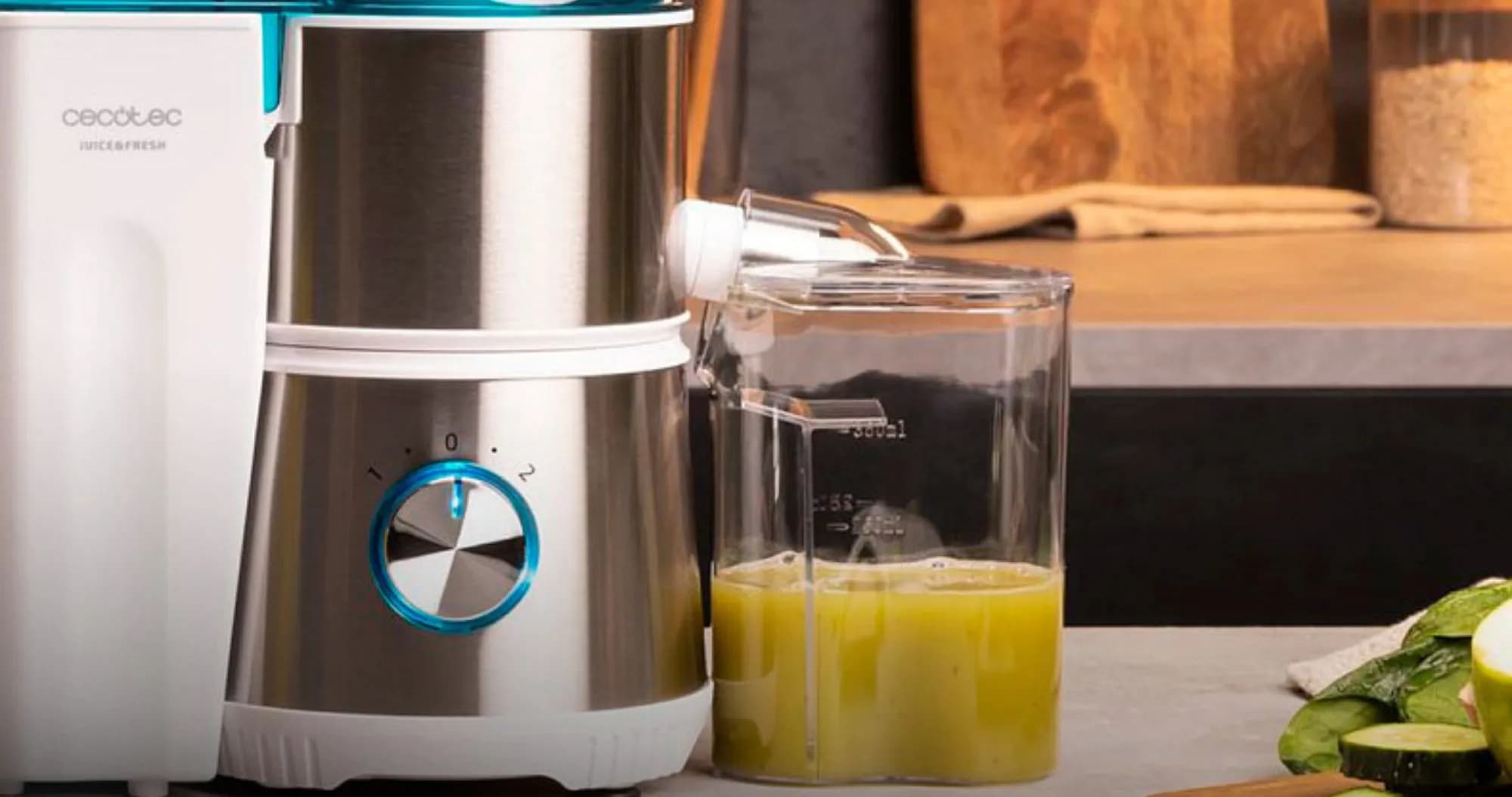 Соковыжималка Cecotec Juice & Fresh 400 (Titan White) (CCTC-04154)