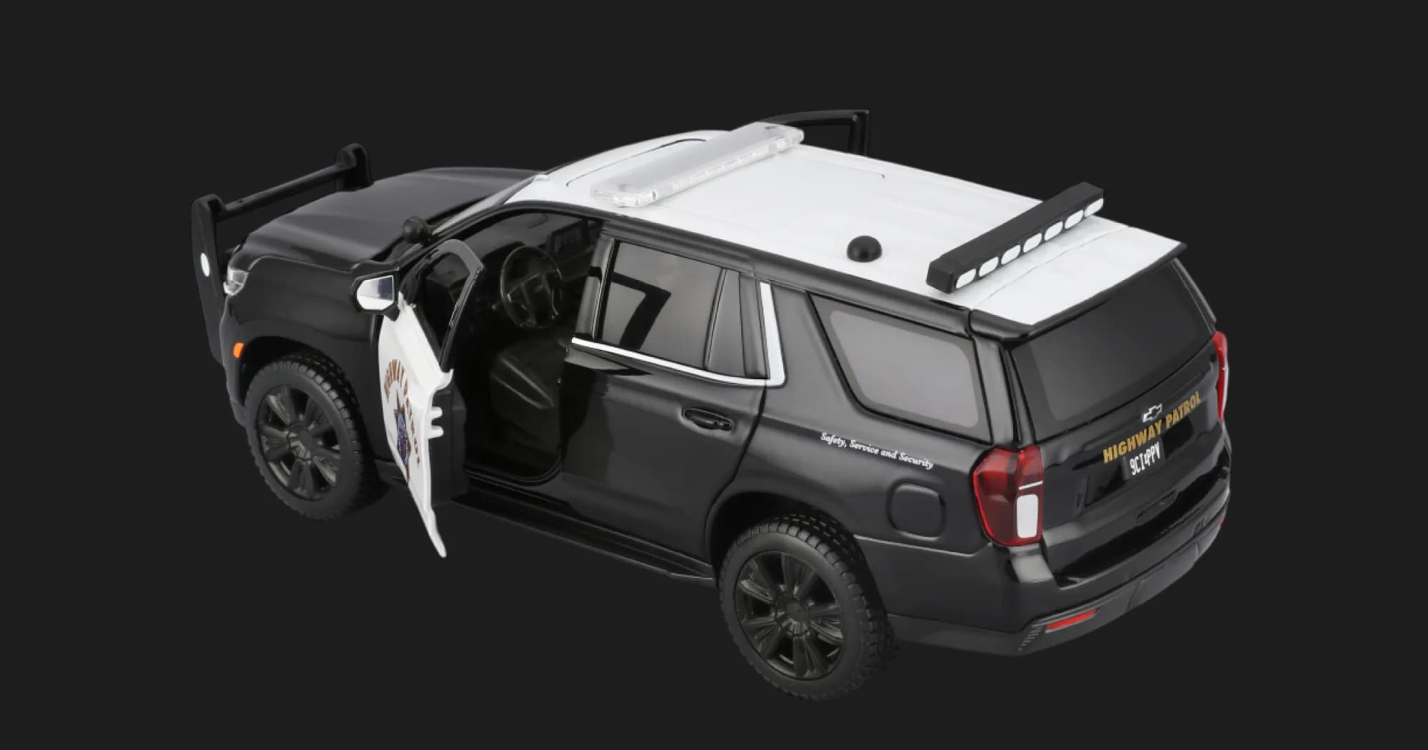 Автомодель Maisto 2021 Chevrolet Tahoe, 1:26 (32548 black)