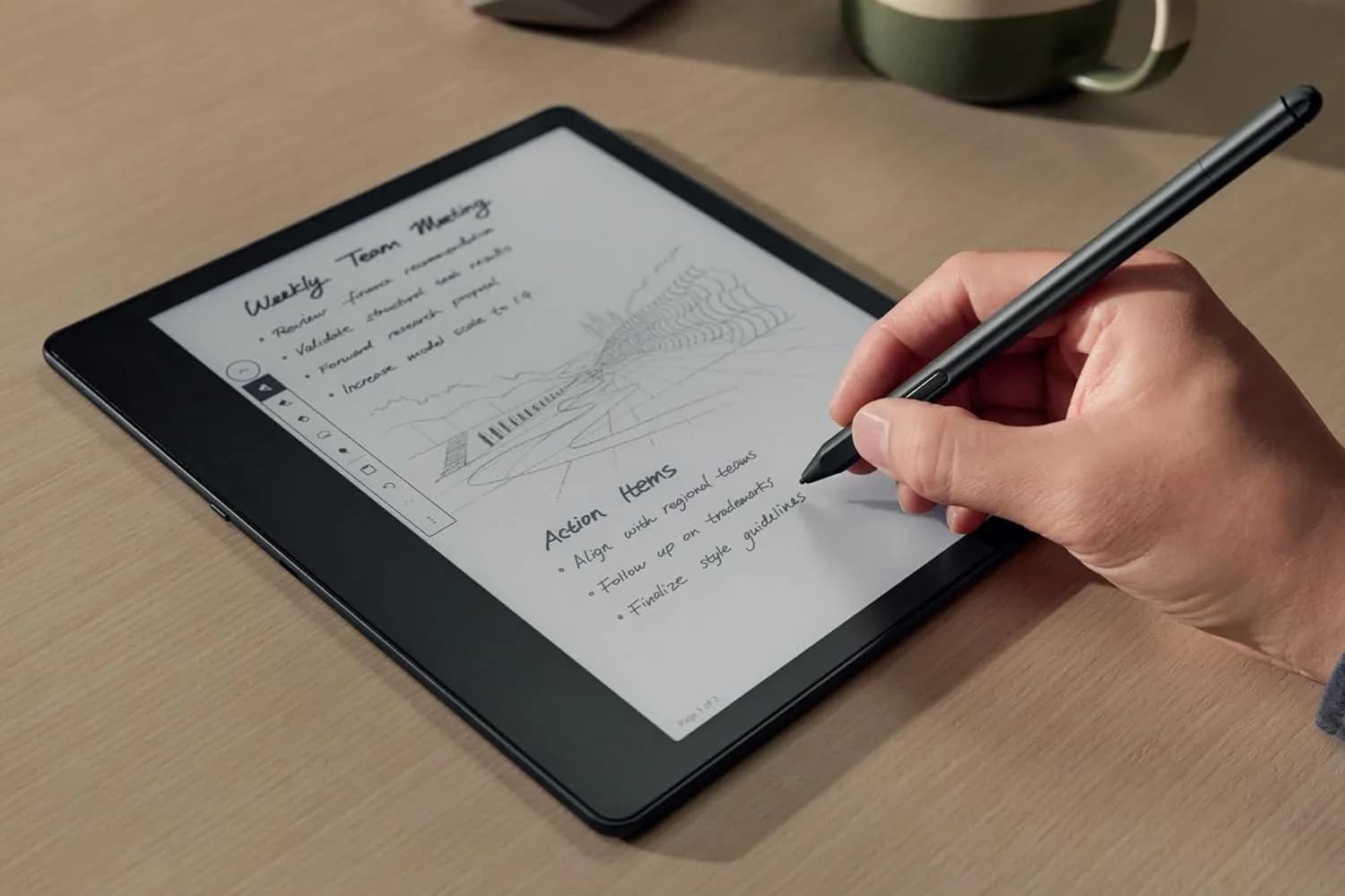 Электронная книга с подсветкой Amazon Kindle Scribe 32GB Premium Pen (Black) (Standard)