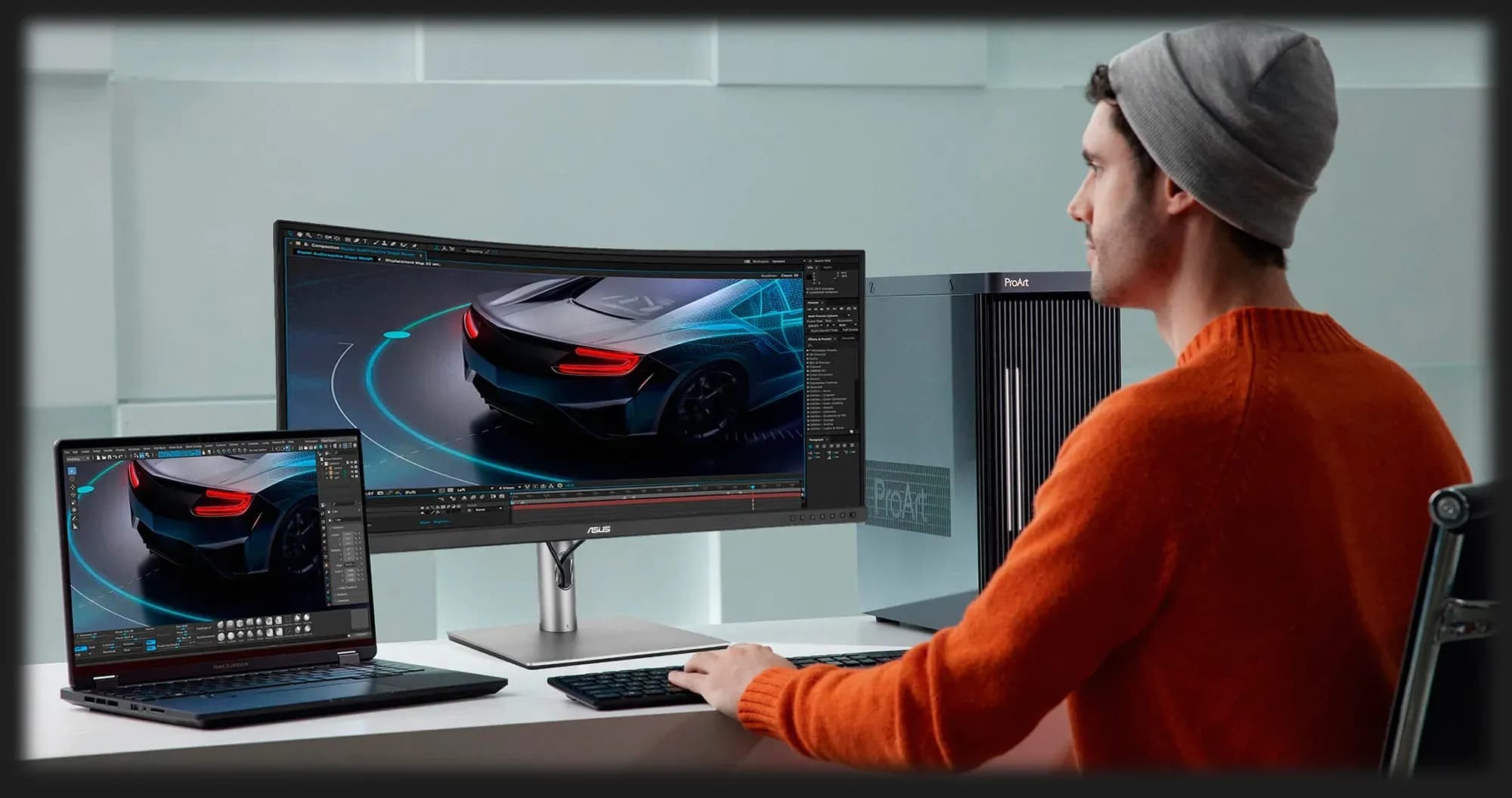 Монитор Asus 23" ProArt PA24ACRV (90LM08Y0-B01M70)