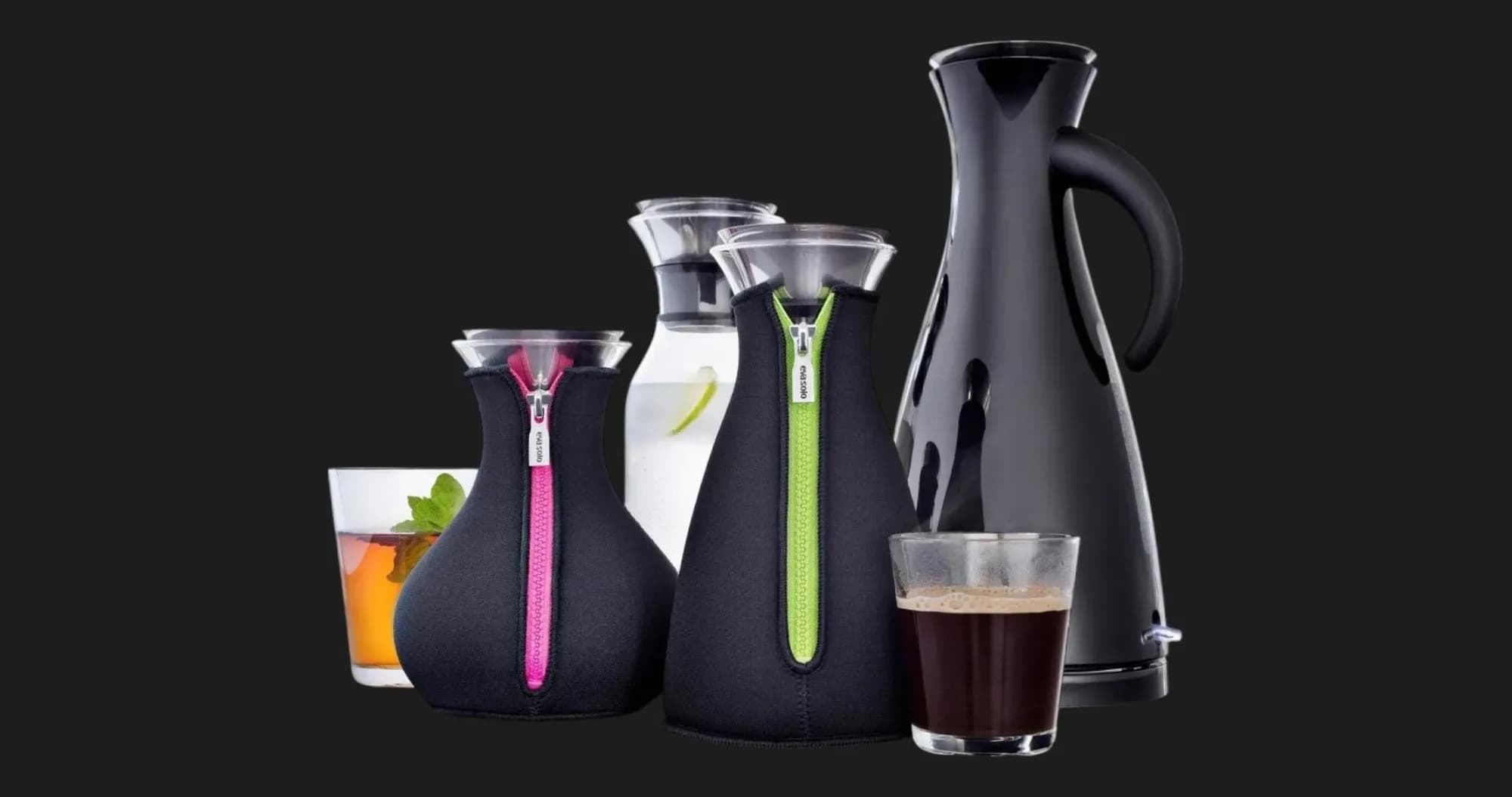 Электрочайник Eva Solo Elektrischer Wasserkocher (Black)
